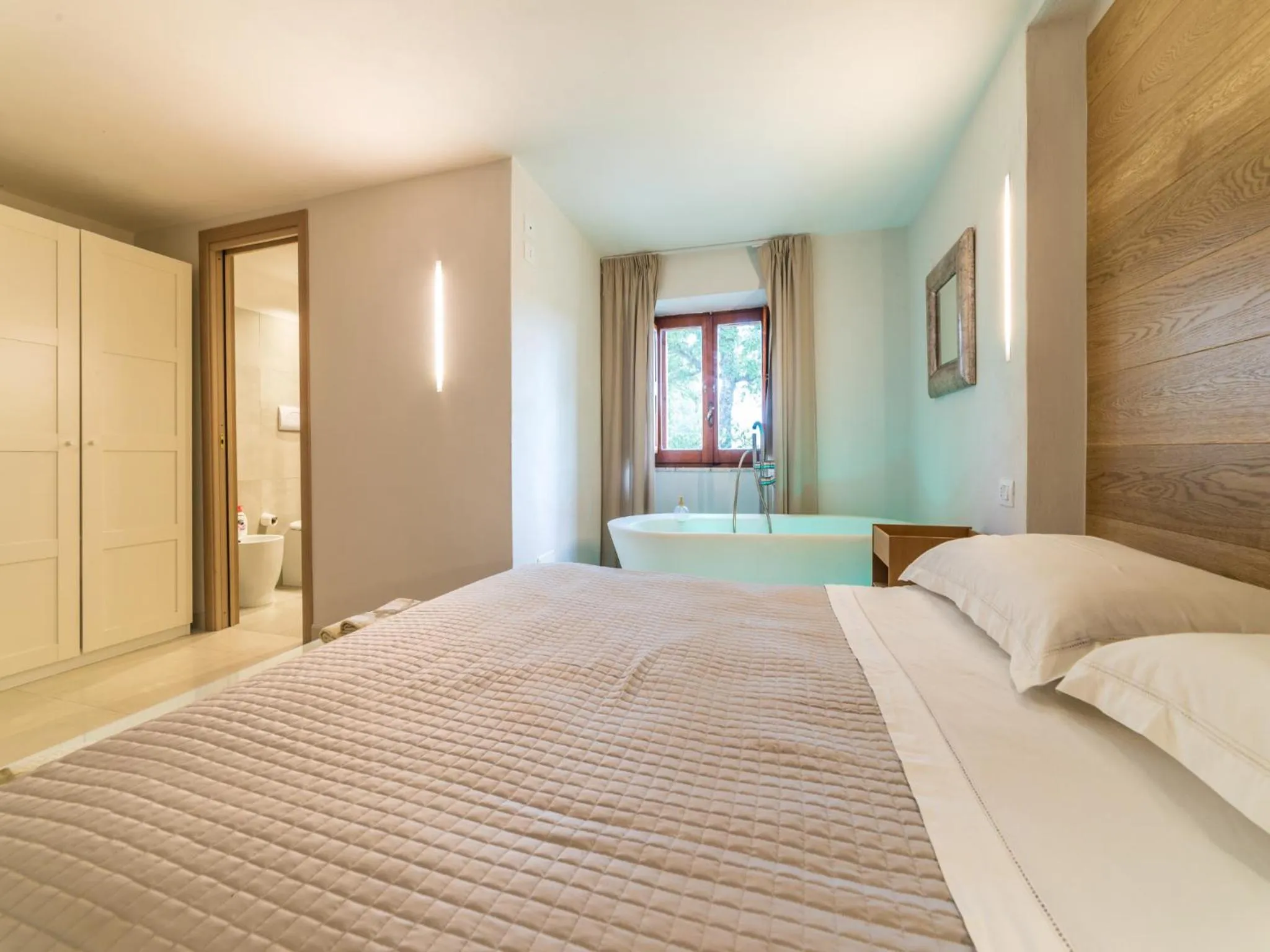 Bedroom, Bed in B&B Gocciaverde