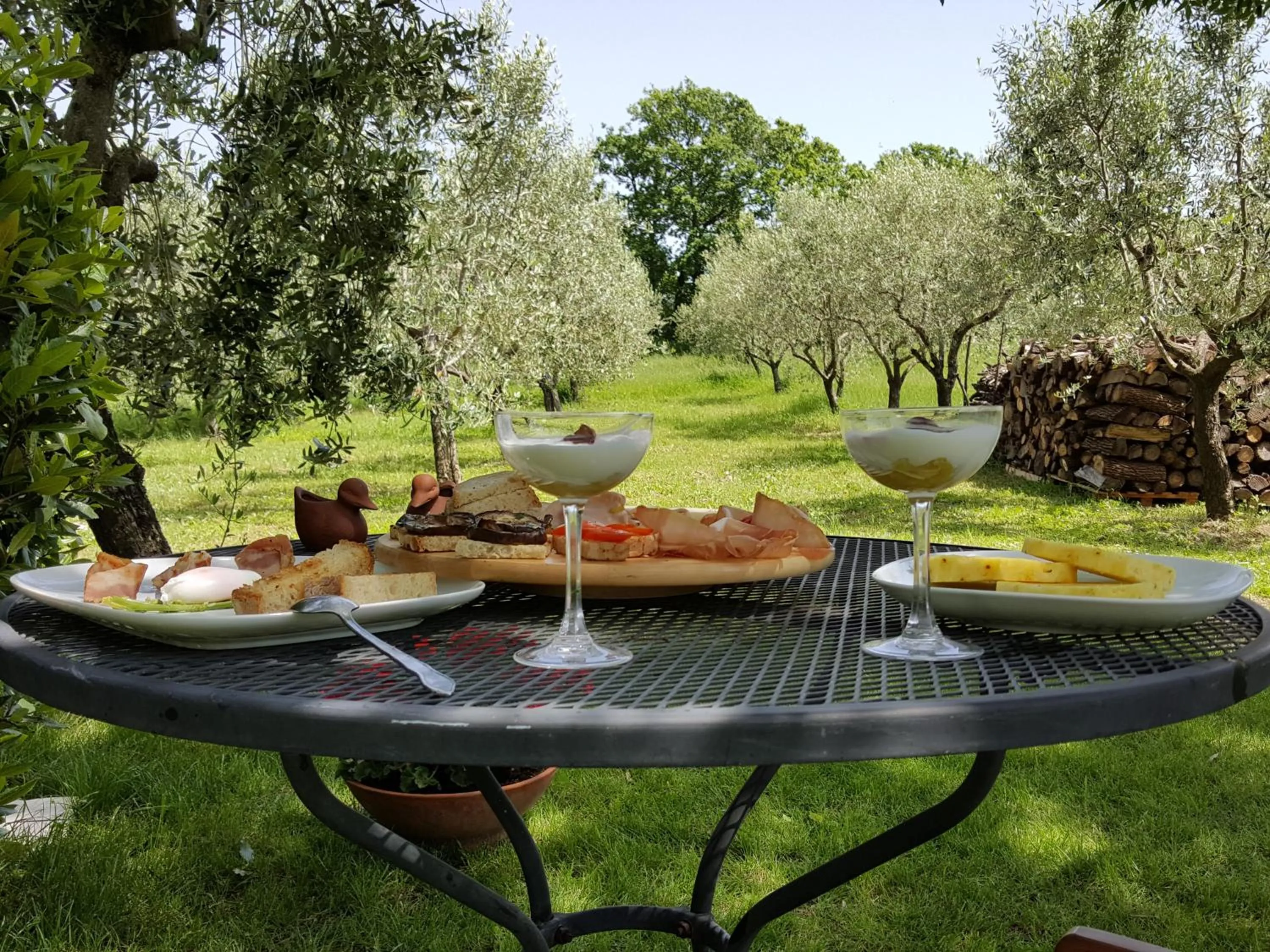 Garden in B&B Gocciaverde