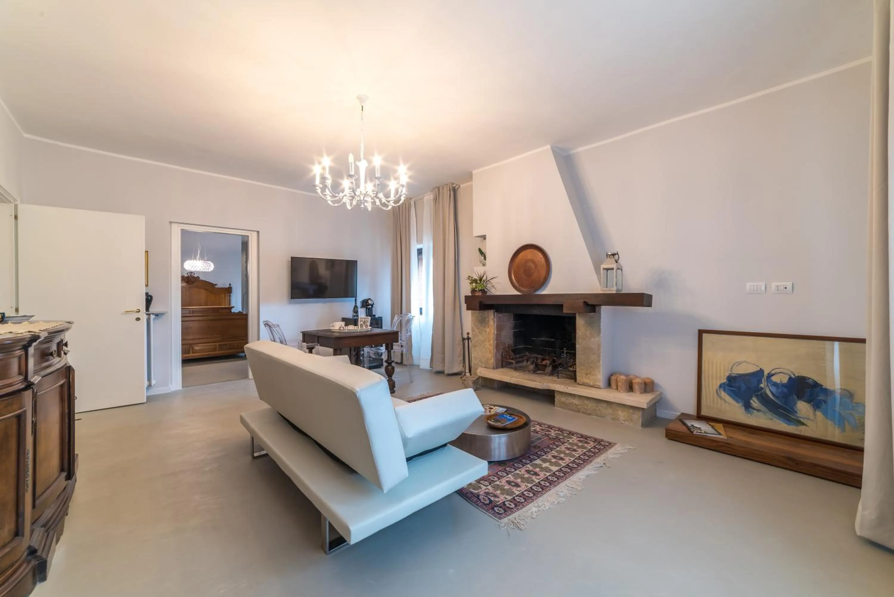 Living room in B&B Gocciaverde