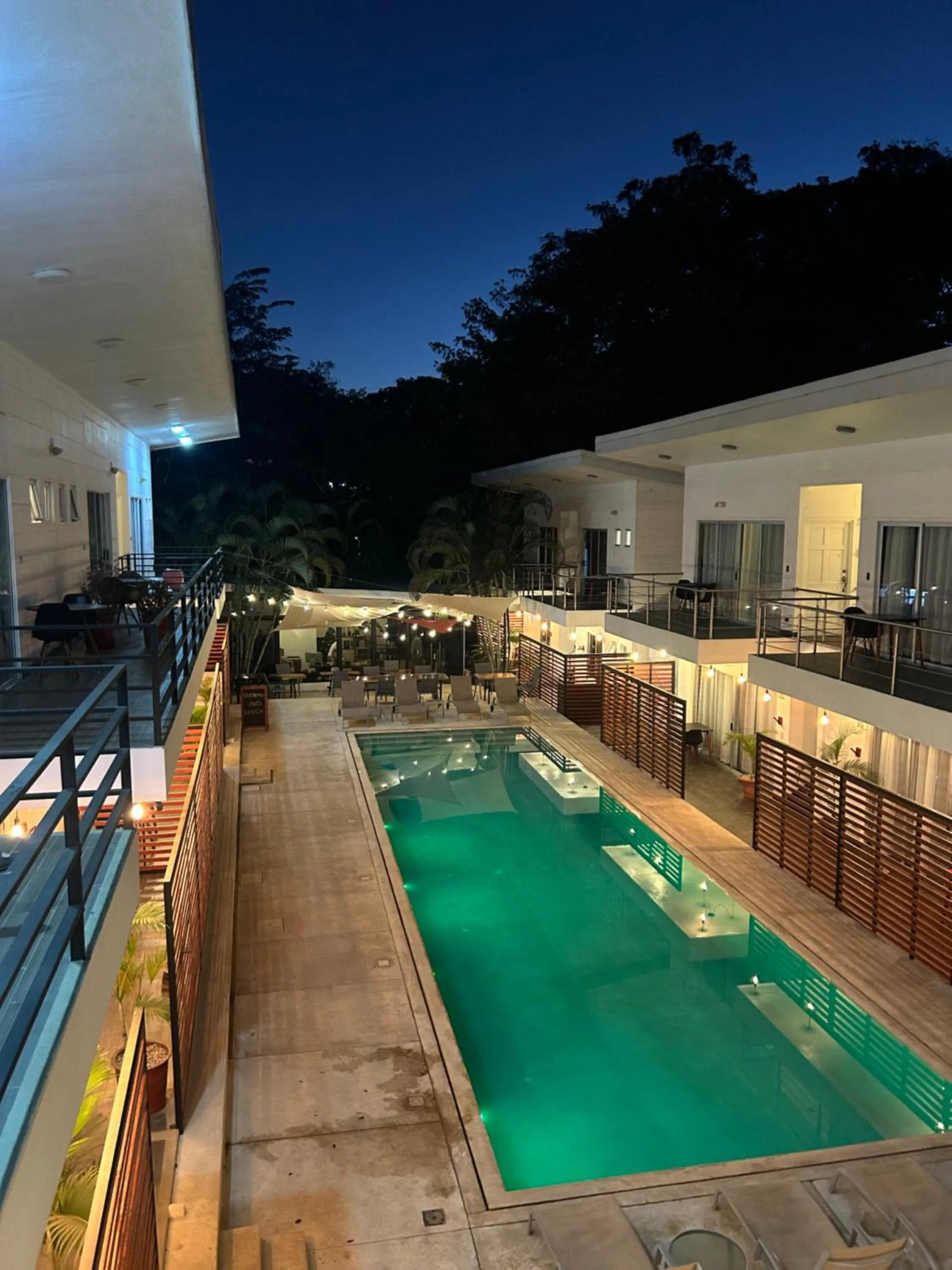 Swimming pool in In the Shade Hotel - Coworking - 300Mbit - Adults Only