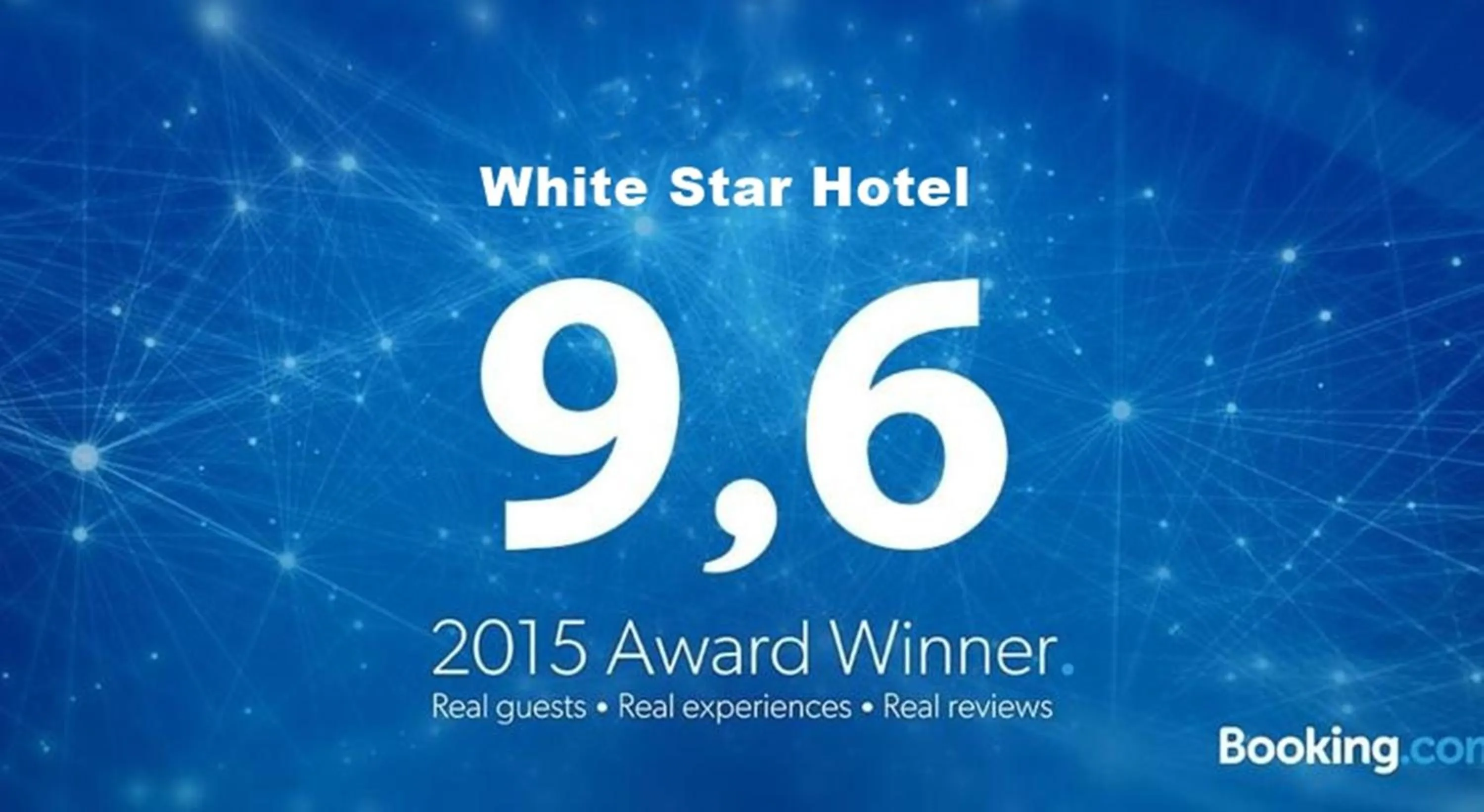 Certificate/Award in White Star Hotel