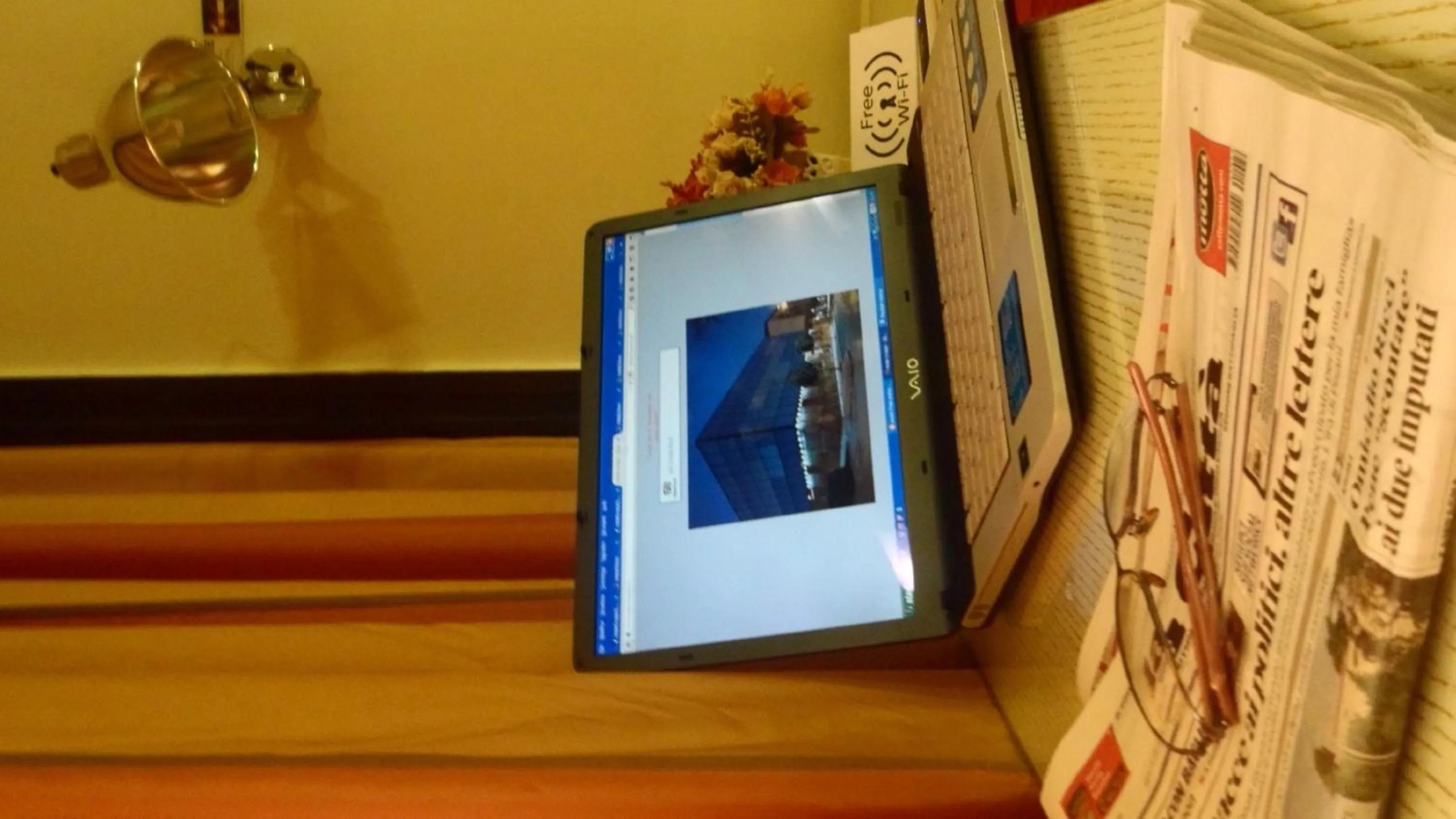 Seating area in Hotel Cristal Eboli