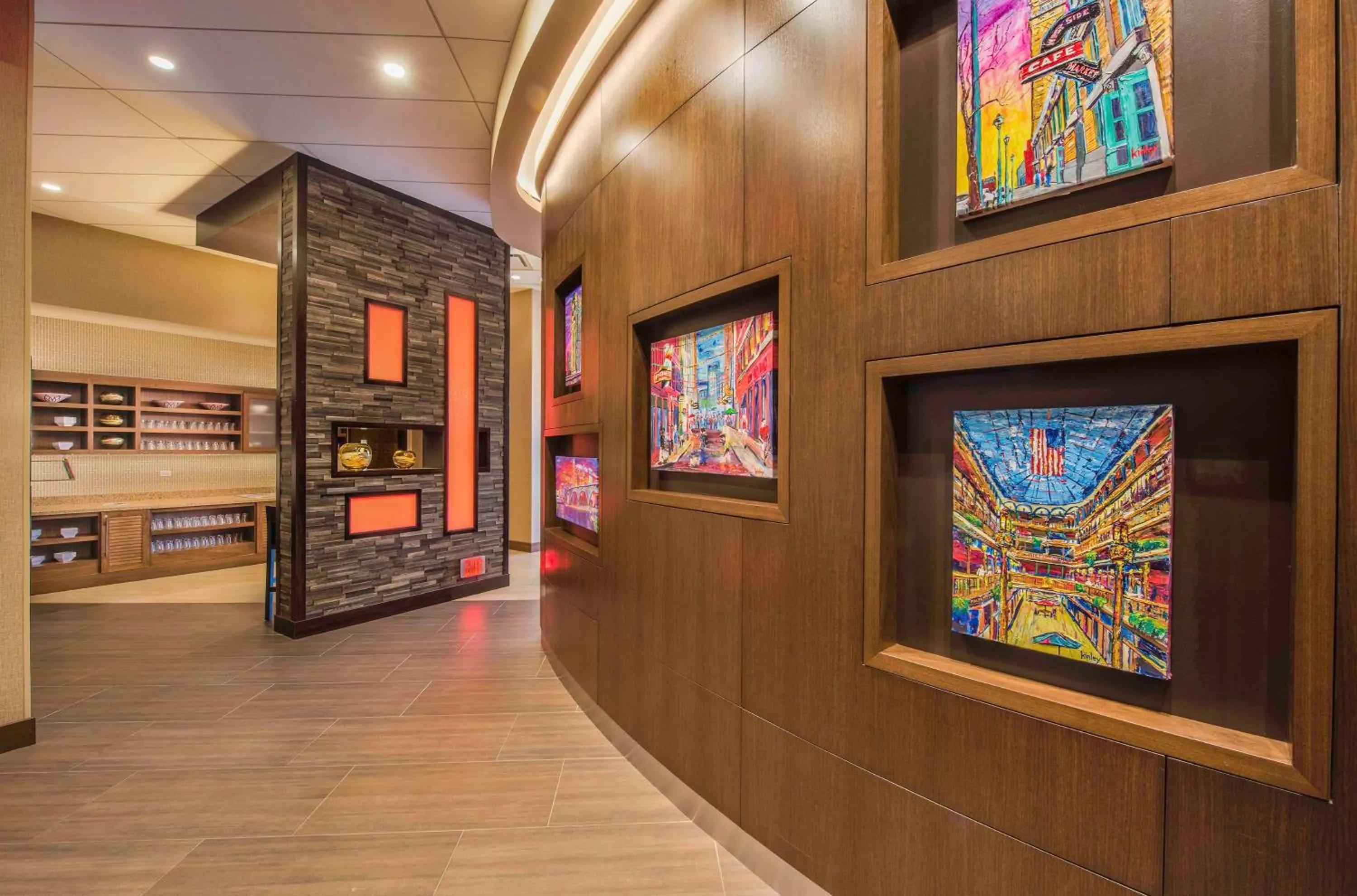 Lobby or reception in Hyatt Place Cleveland/Westlake/Crocker Park