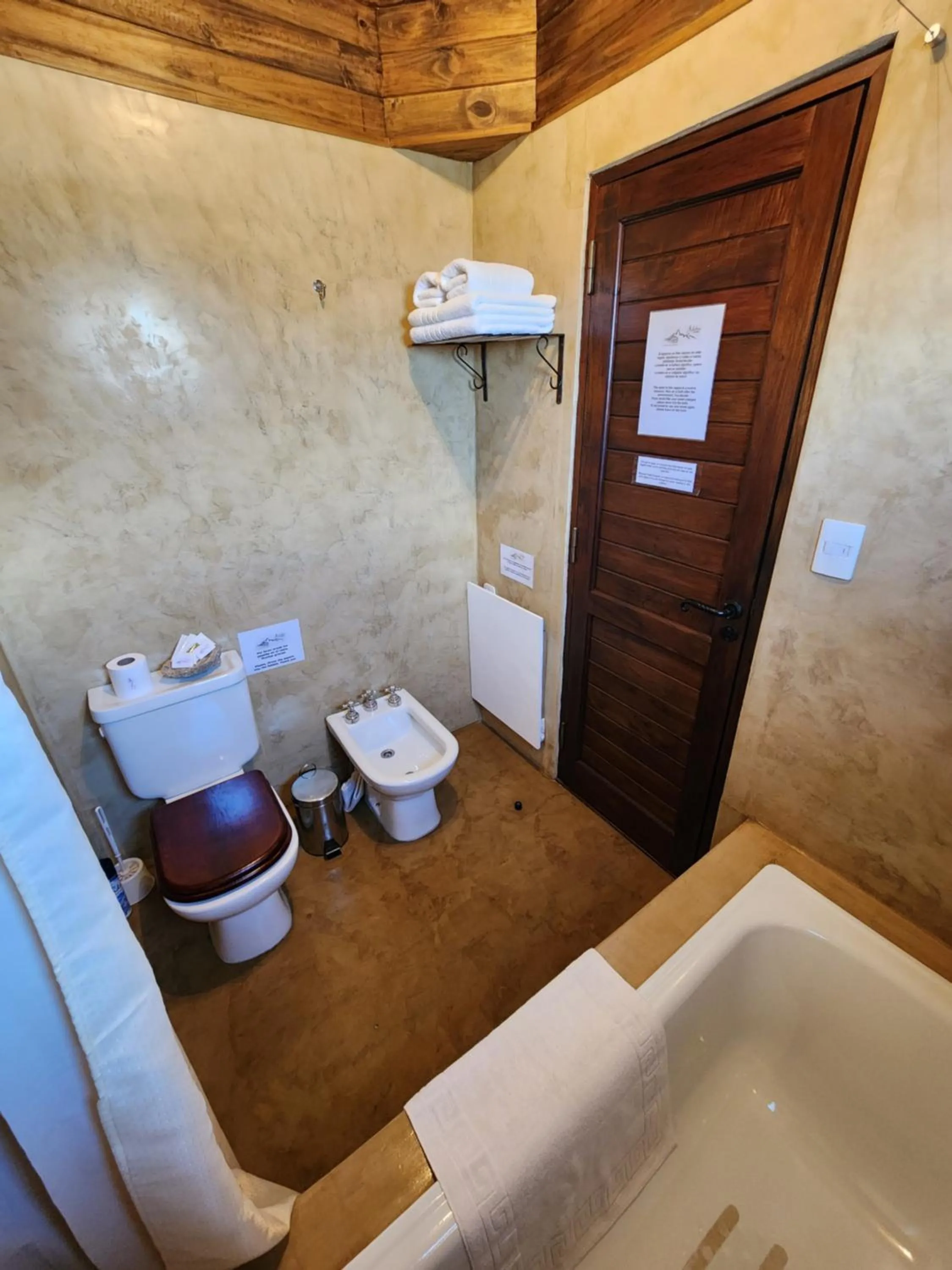 Bathroom in Cabañas Alechen