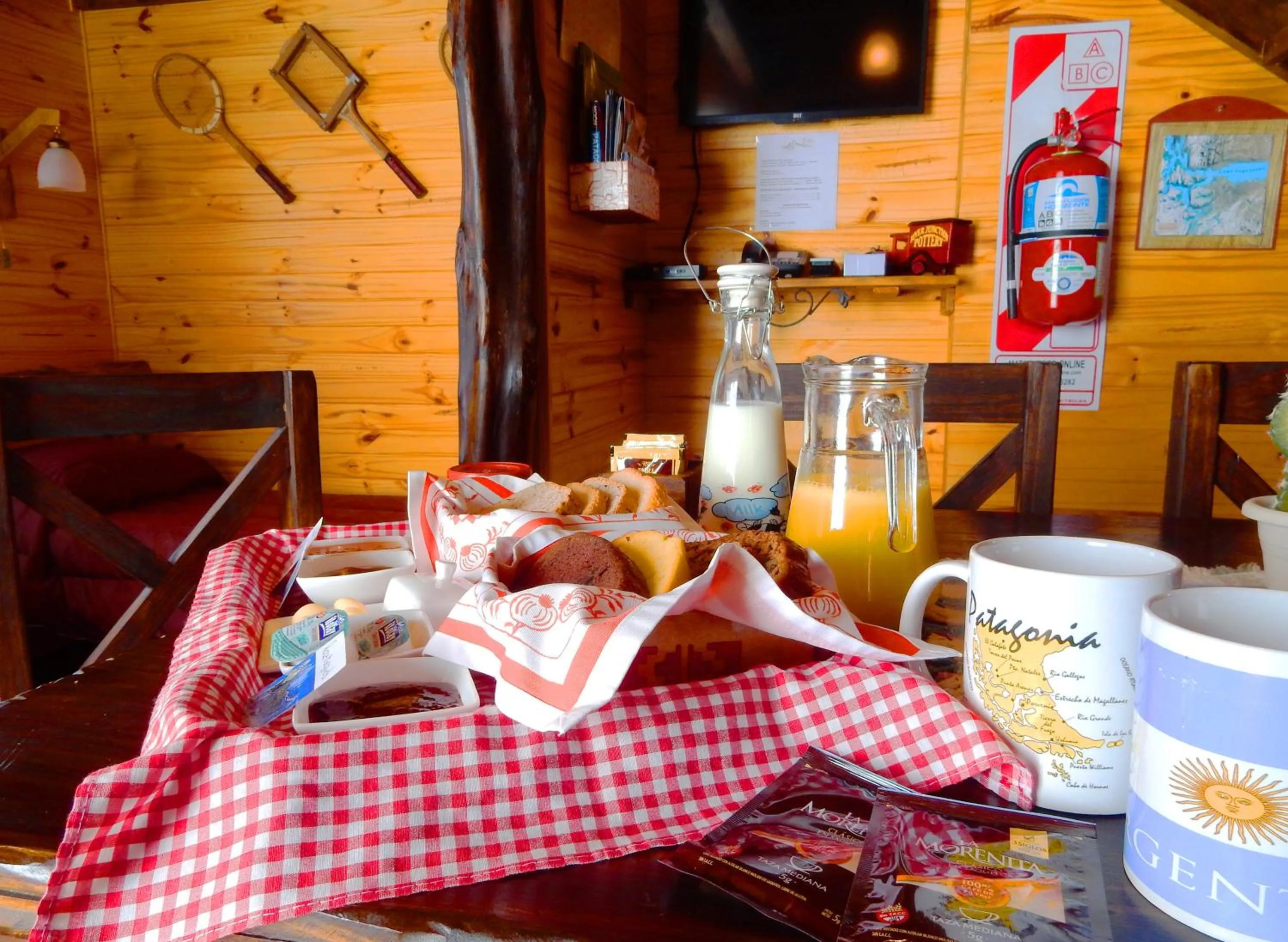 Breakfast in Cabañas Alechen