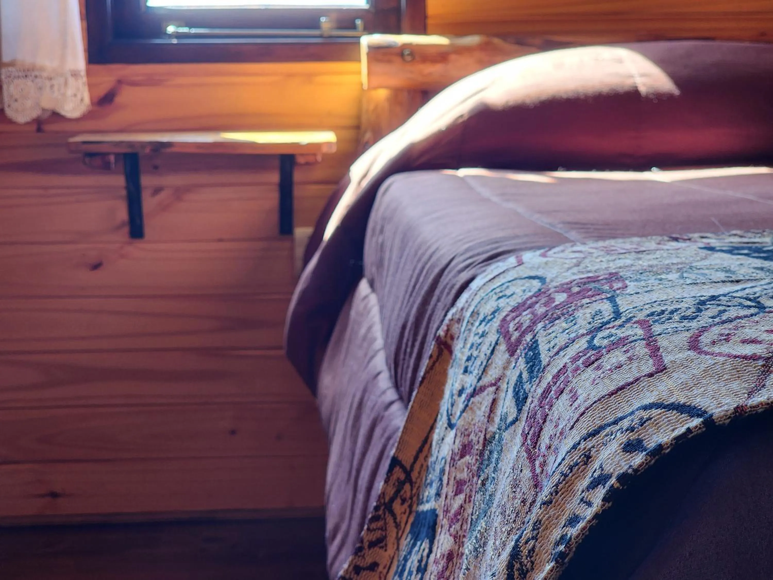 Bed in Cabañas Alechen