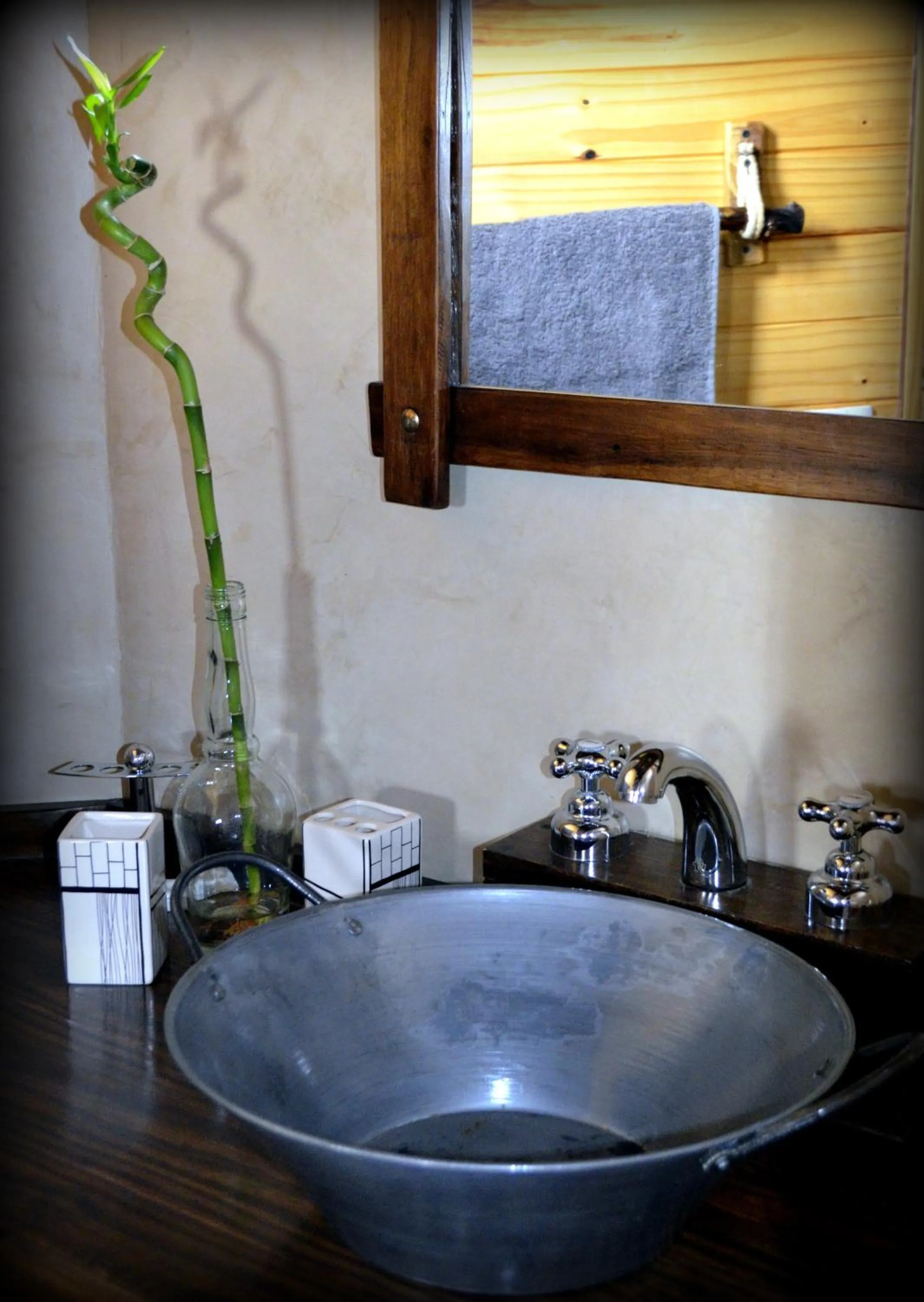 Bathroom in Cabañas Alechen