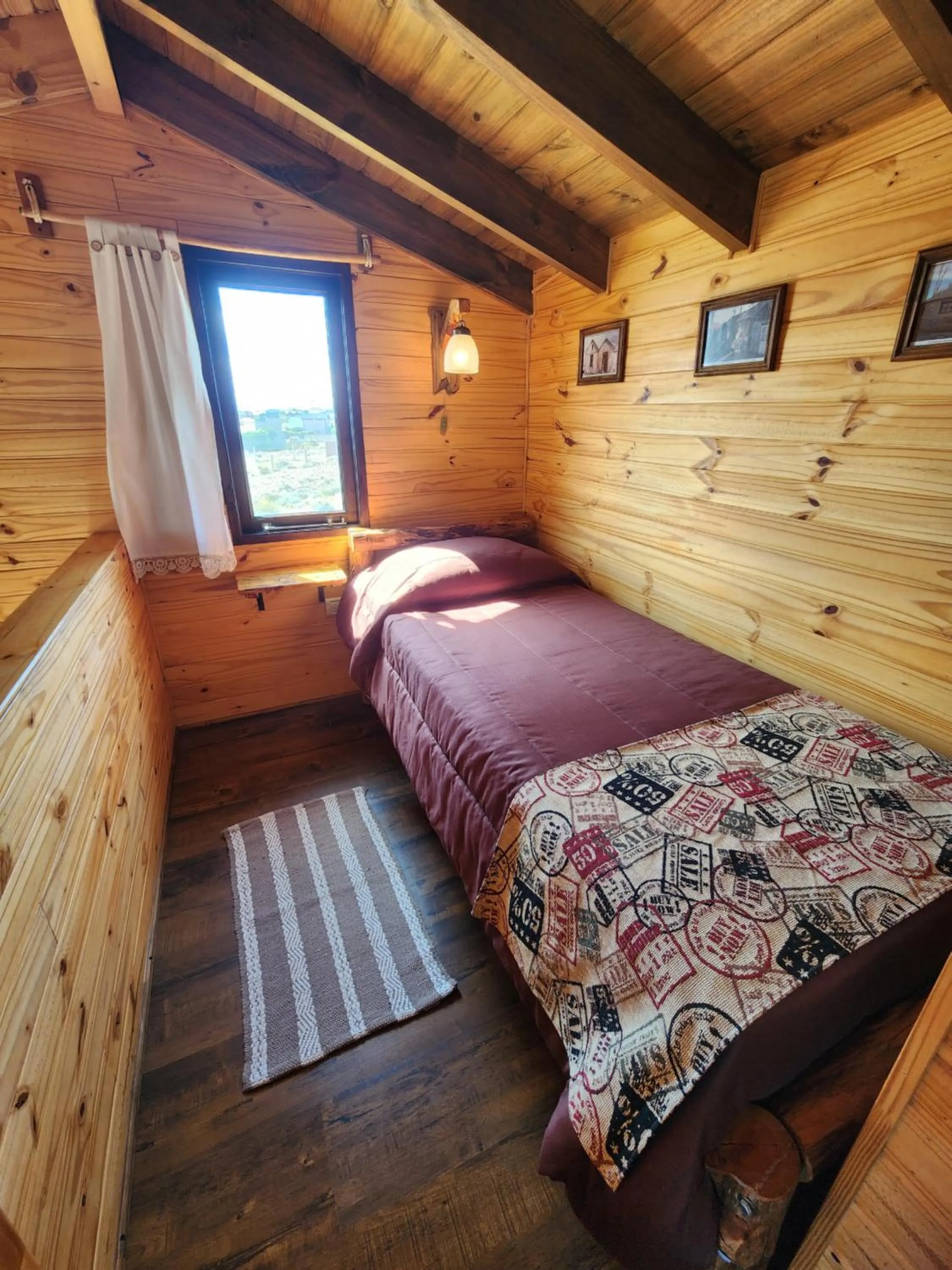 Bed in Cabañas Alechen