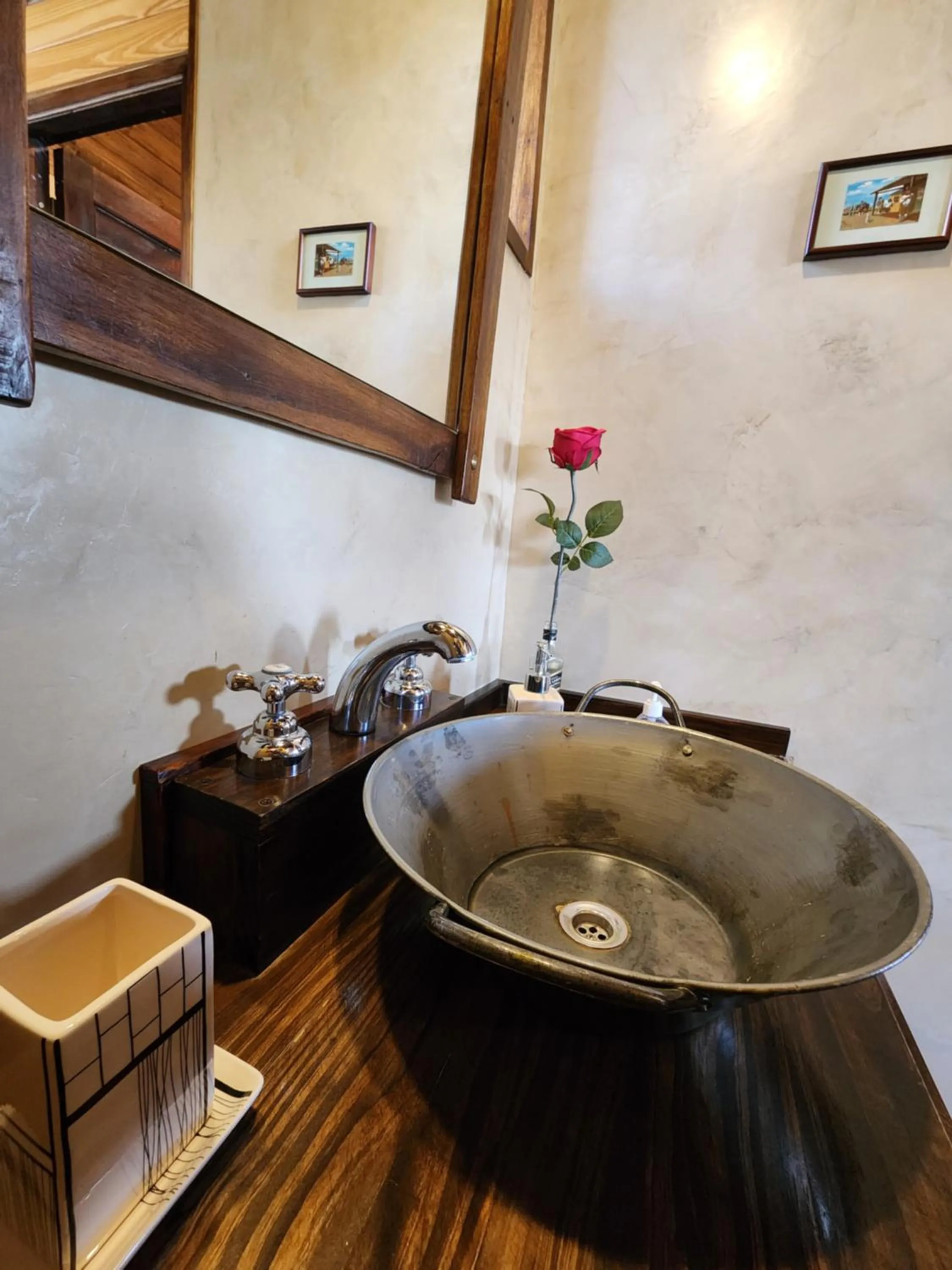 Bathroom in Cabañas Alechen