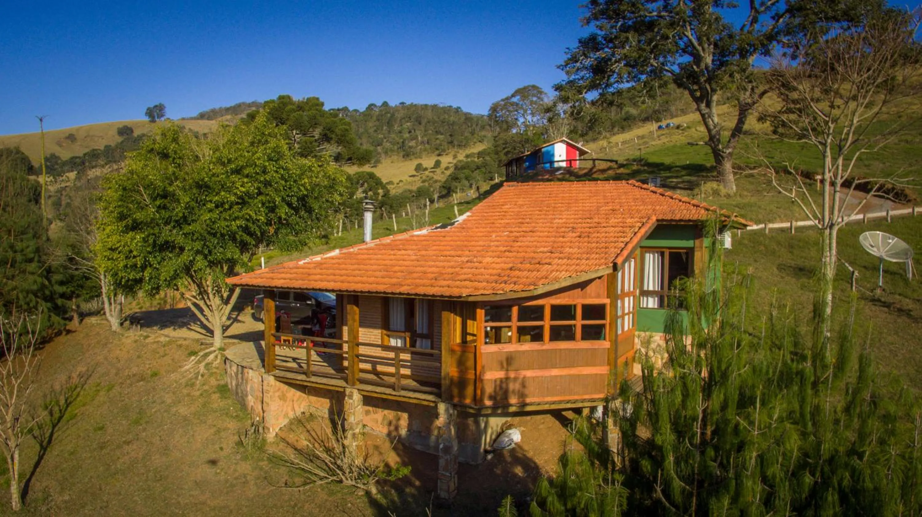 Photo of the whole room in Pousada Cabanas no Mundo