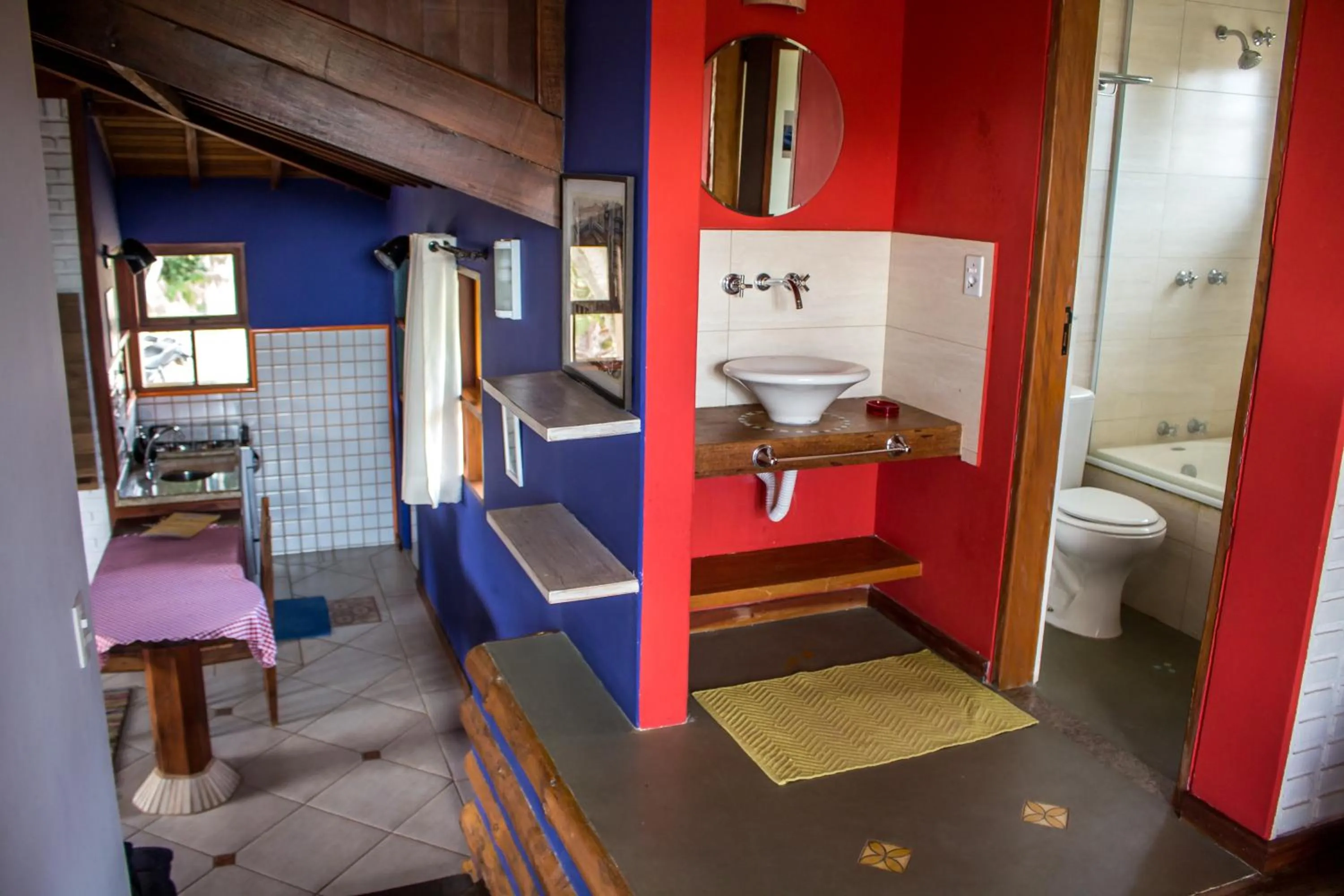 Photo of the whole room in Pousada Cabanas no Mundo