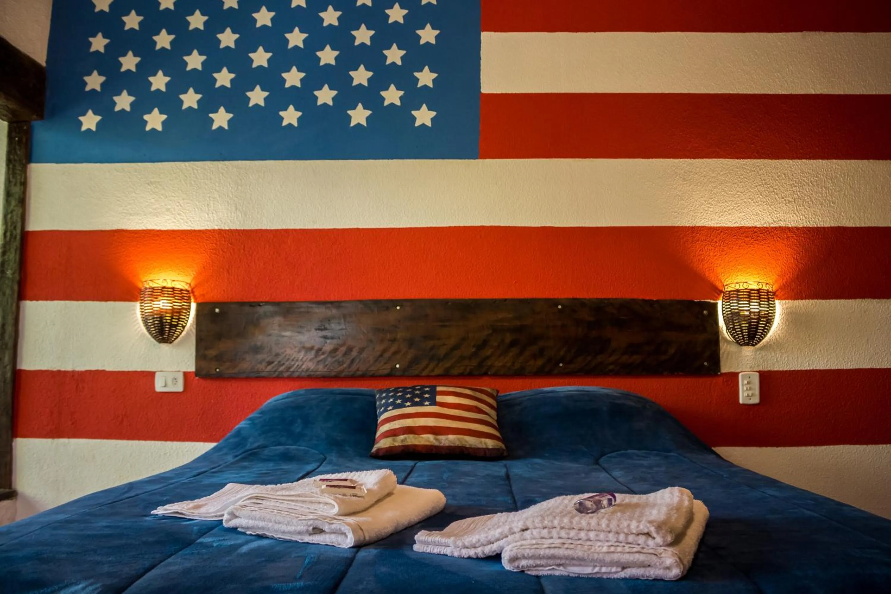 Photo of the whole room, Bed in Pousada Cabanas no Mundo