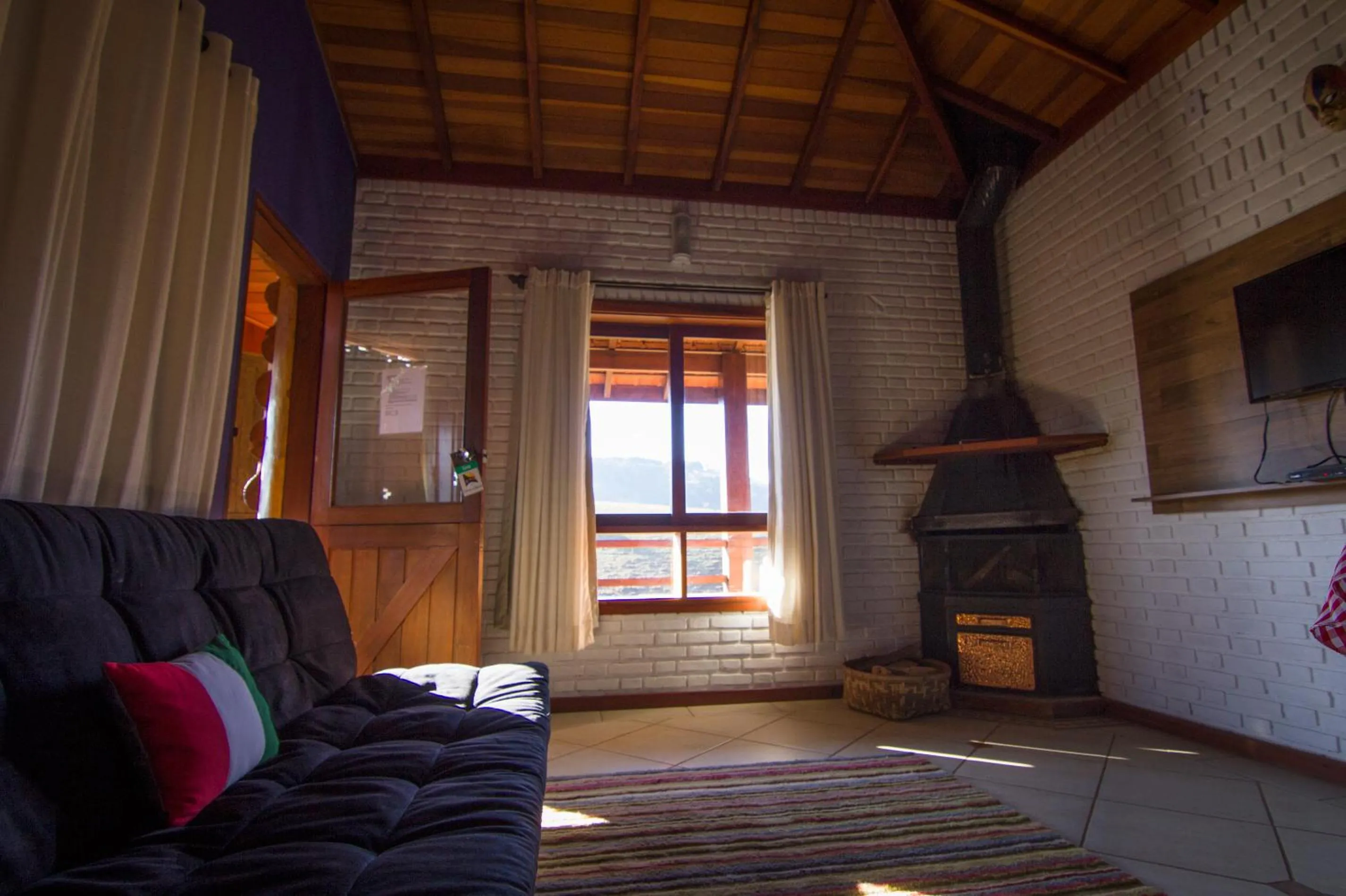 Living room in Pousada Cabanas no Mundo