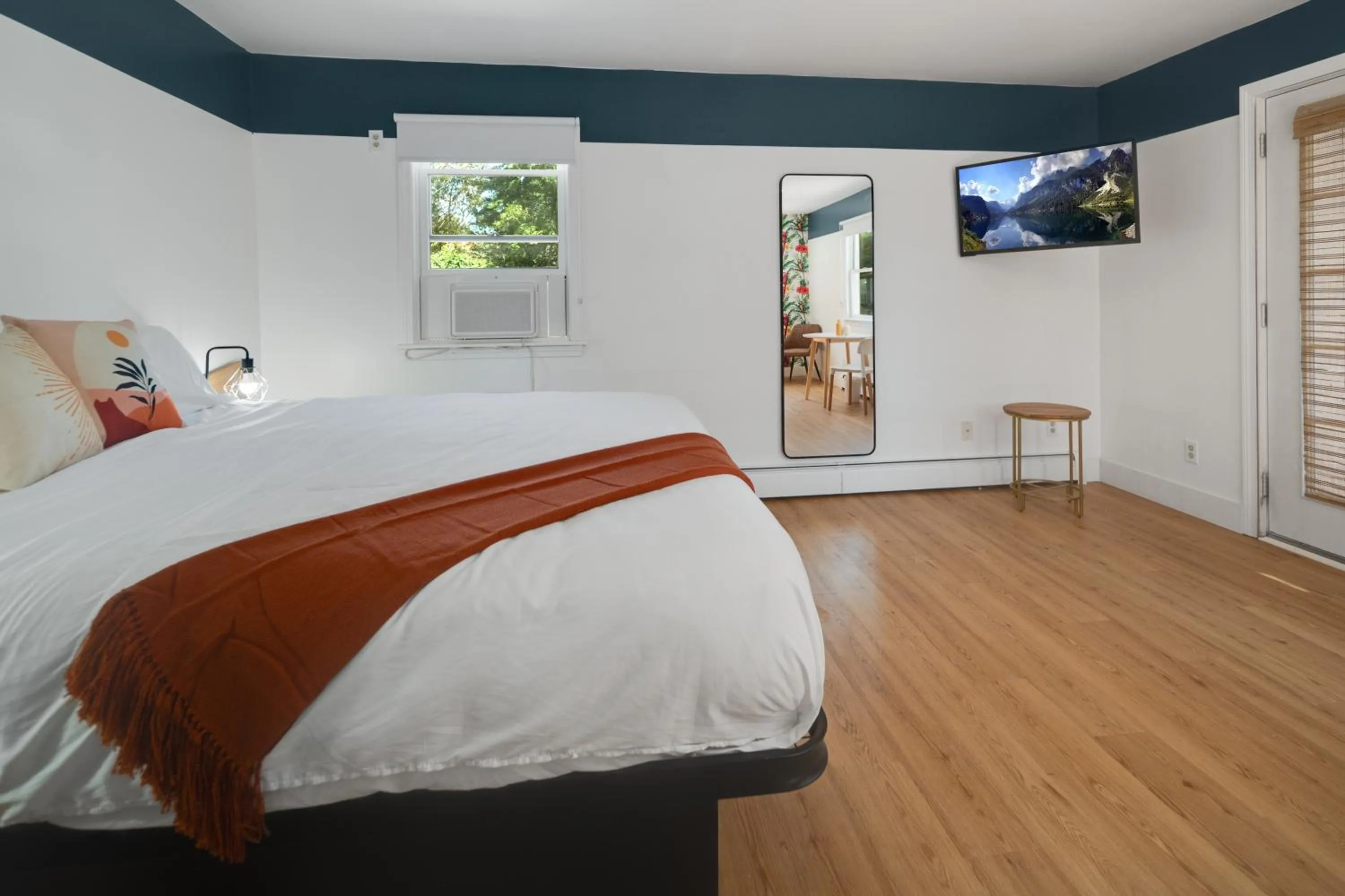 Bed in Birches Motel