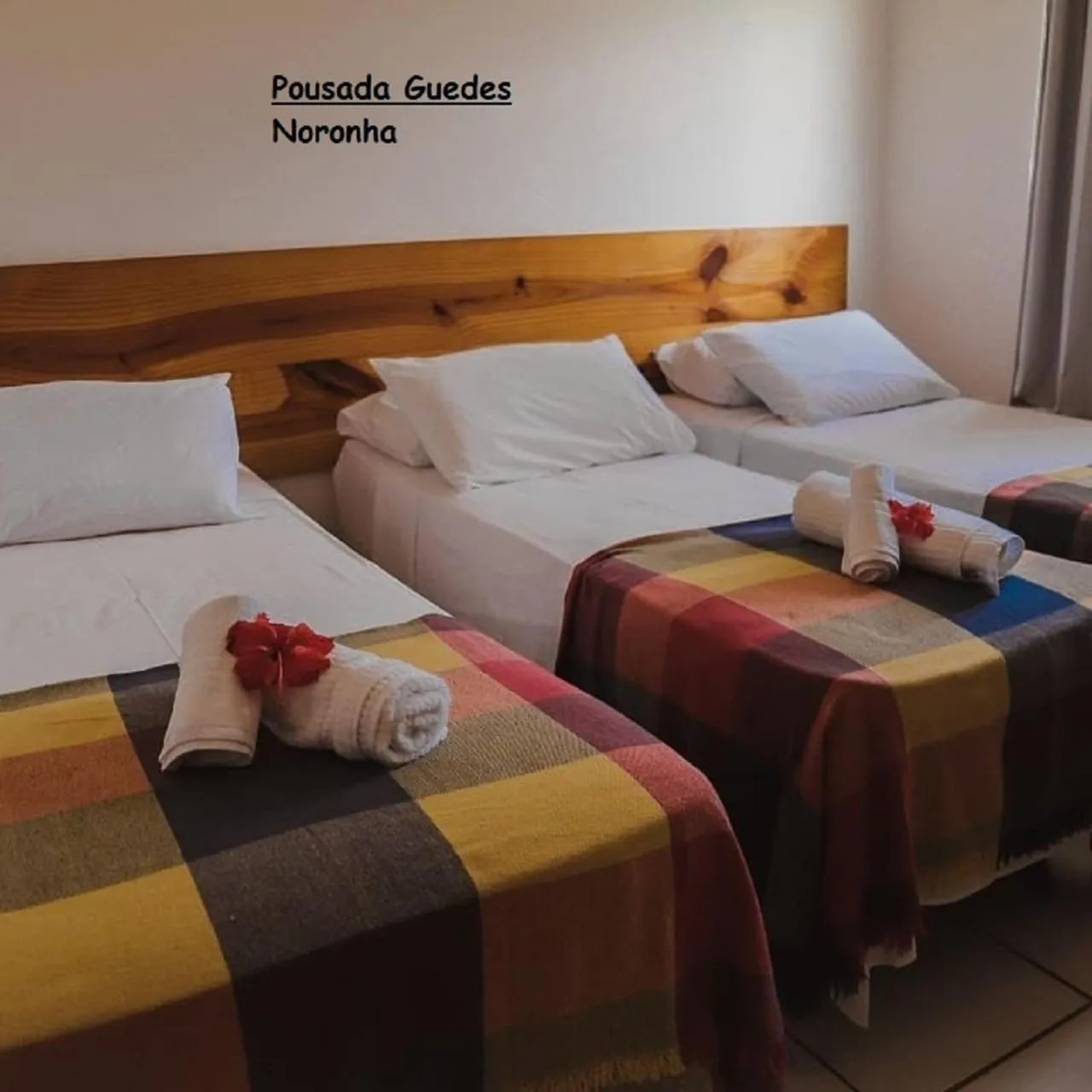 Decorative detail, Bed in Pousada Guedes Noronha