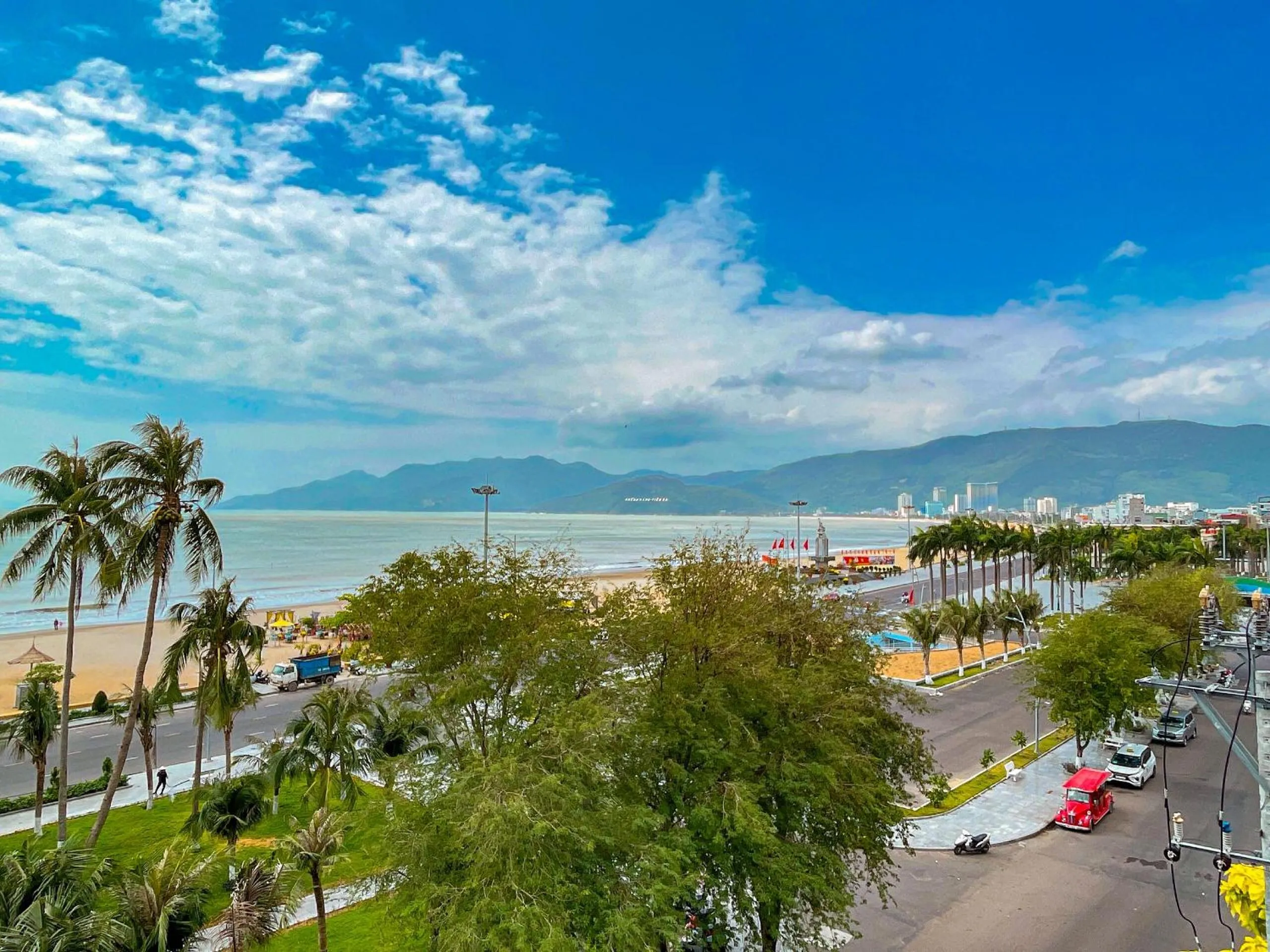 City view in Y Linh Hotel