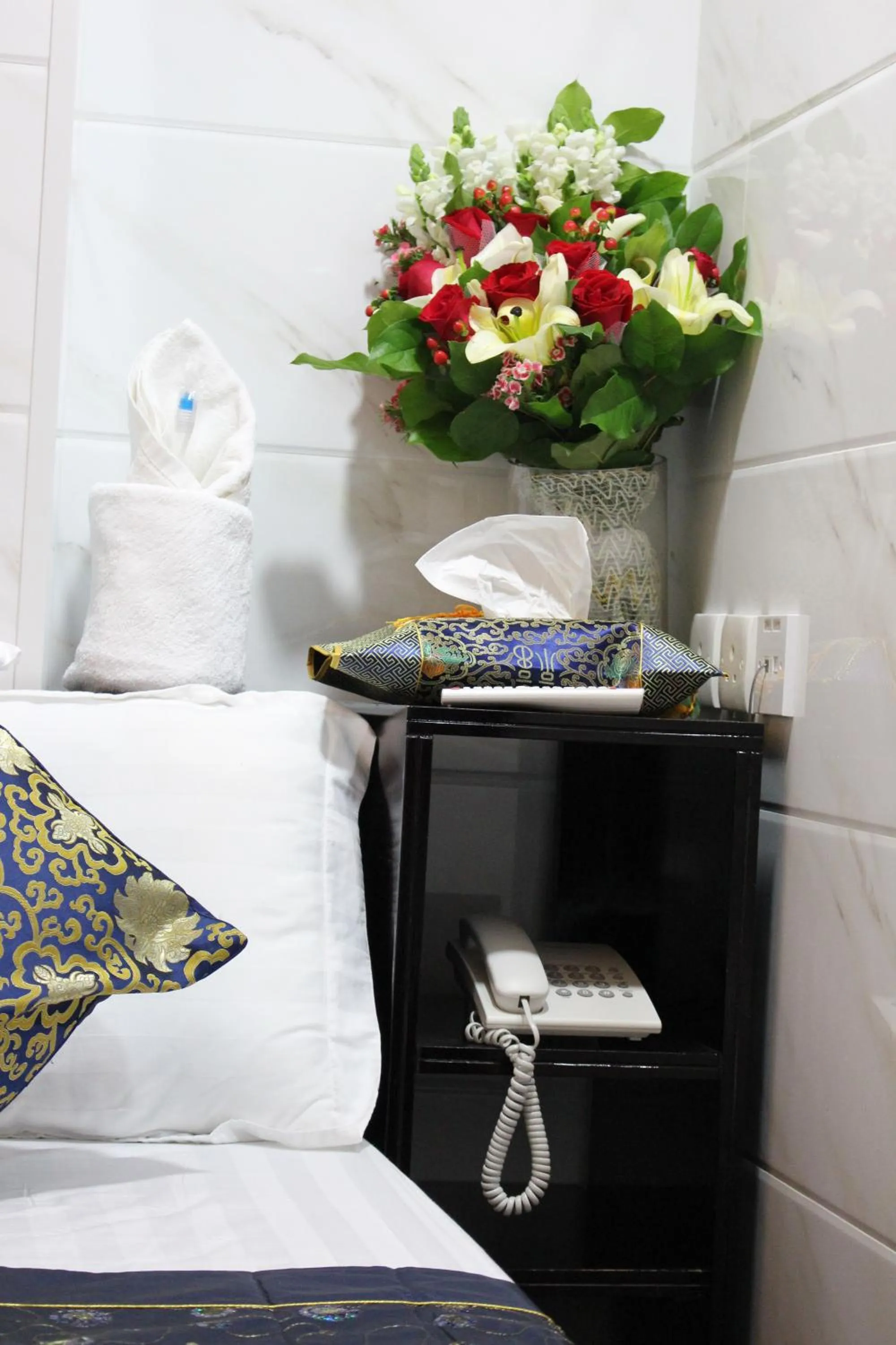 Decorative detail in Hong Kong Premium Guest House