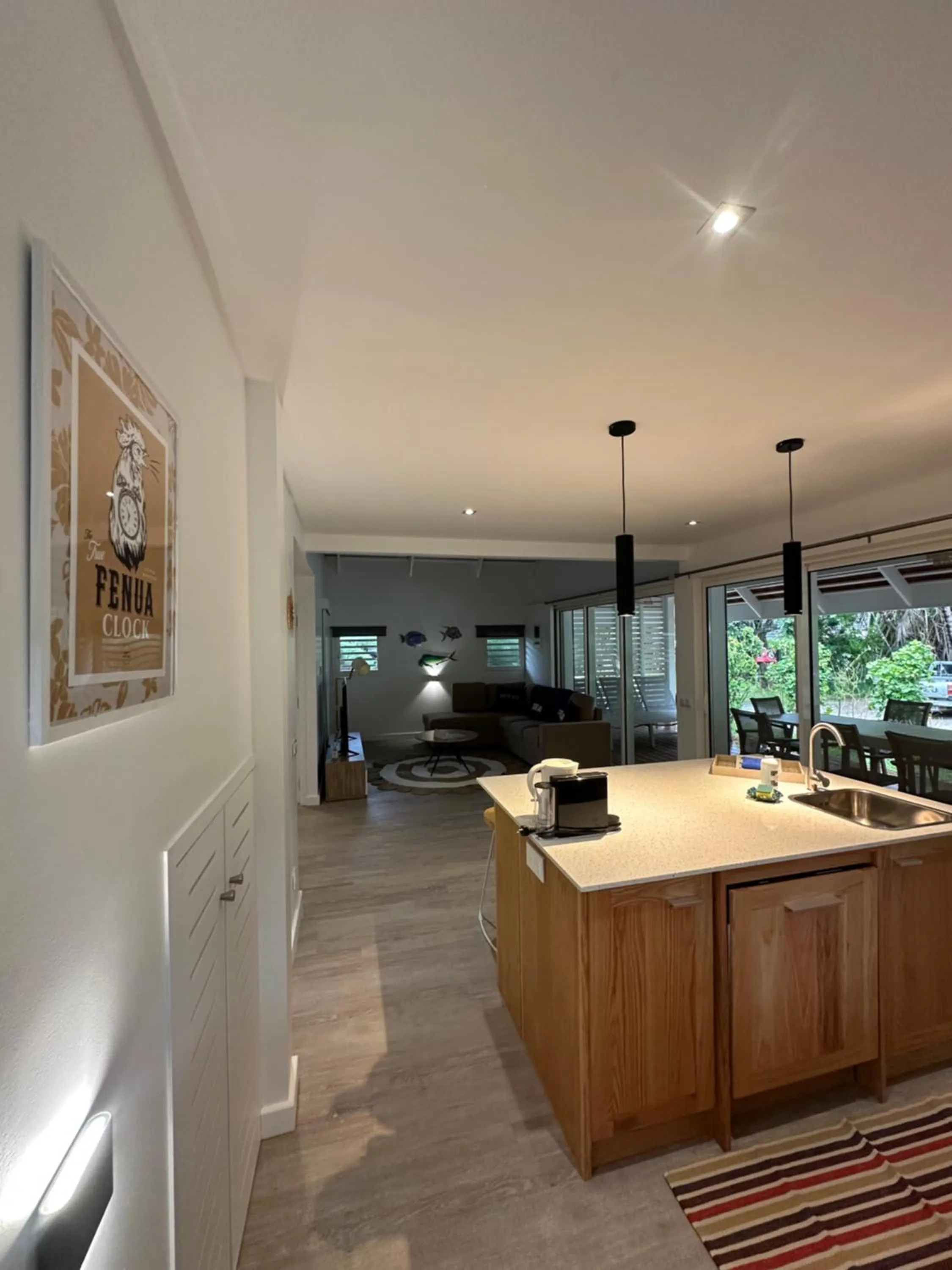 Seating area in Moorea Sunset Beach