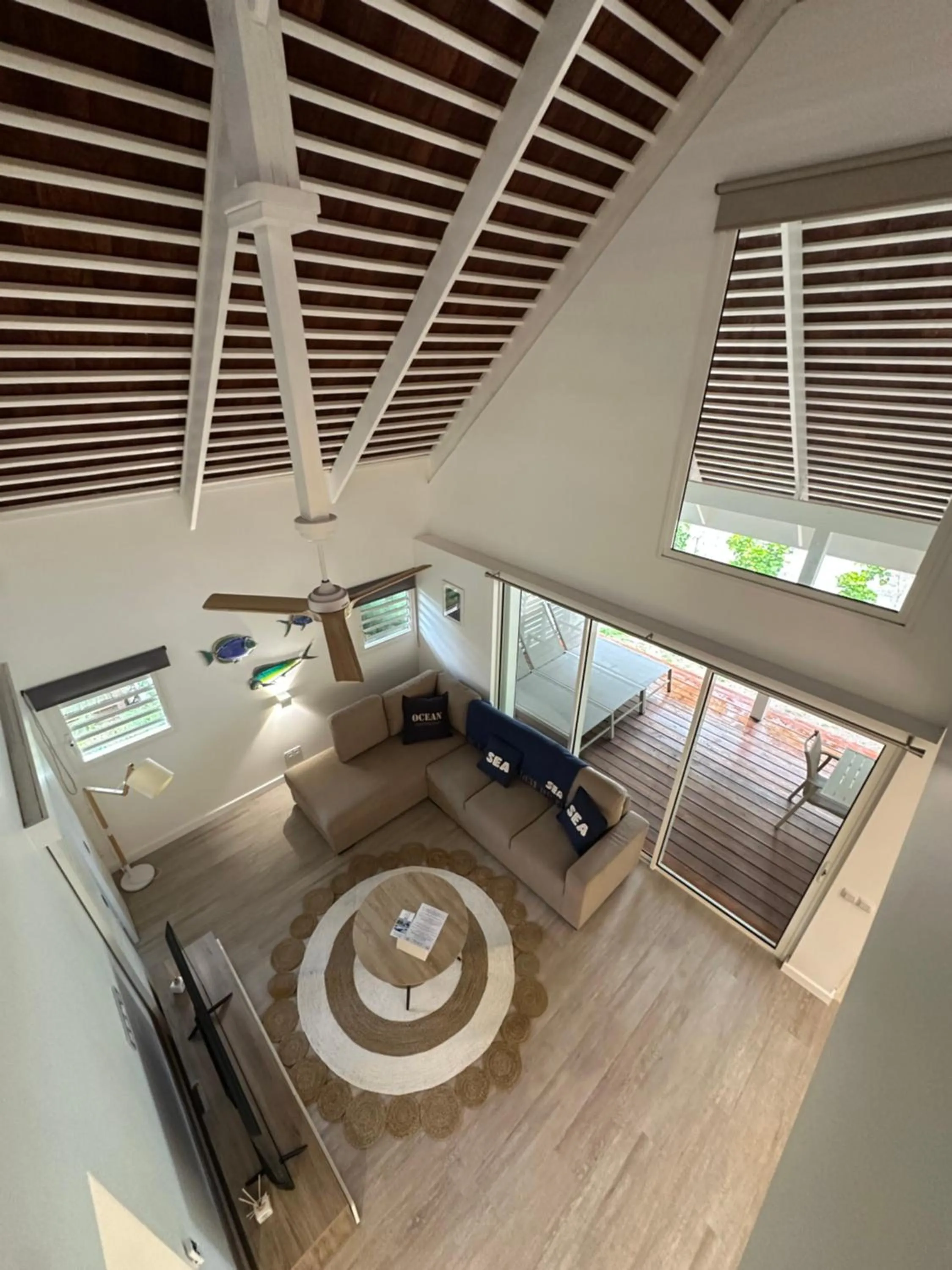 Living room in Moorea Sunset Beach