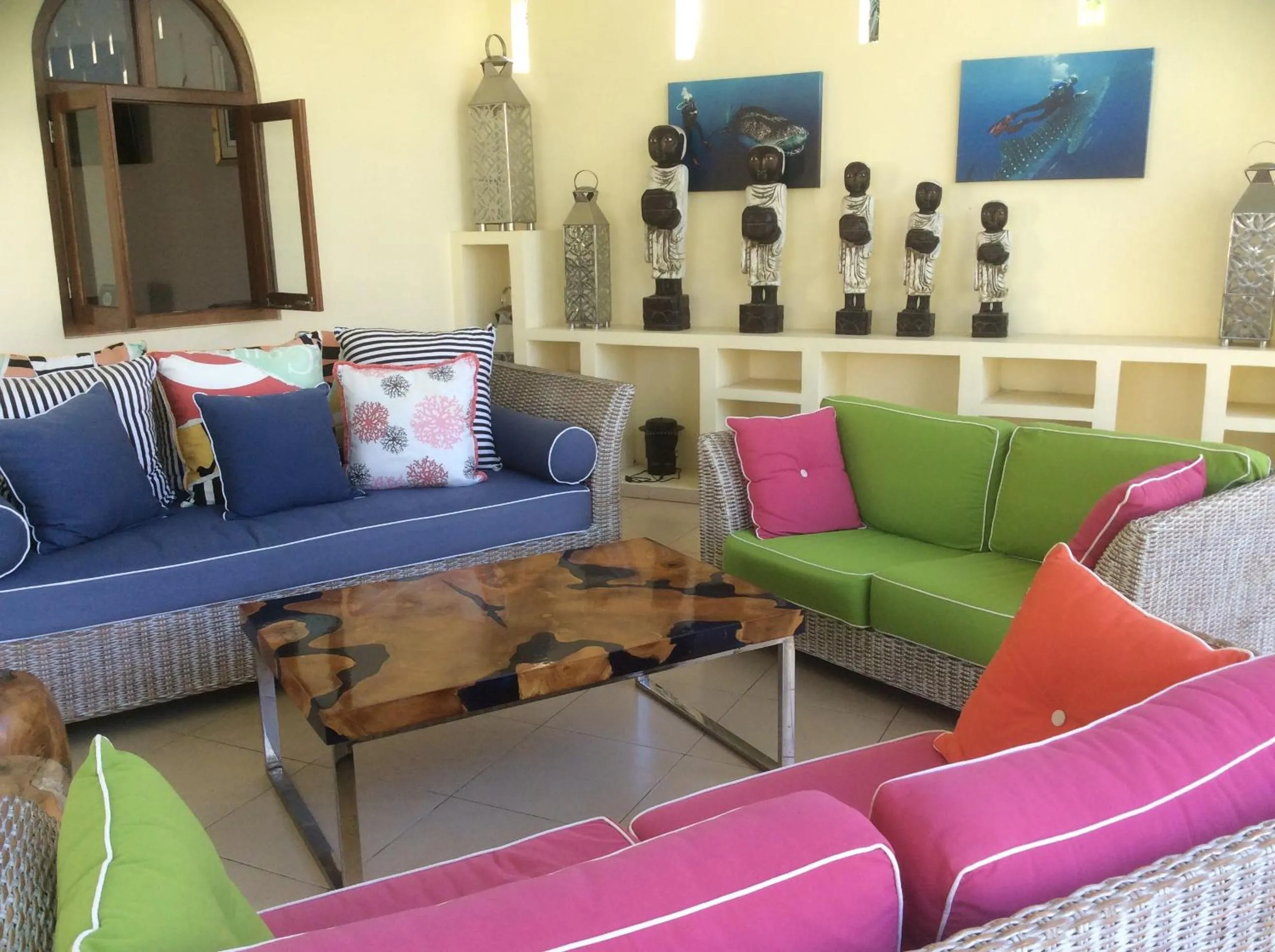 Communal lounge/ TV room in Villa Costa Plenty