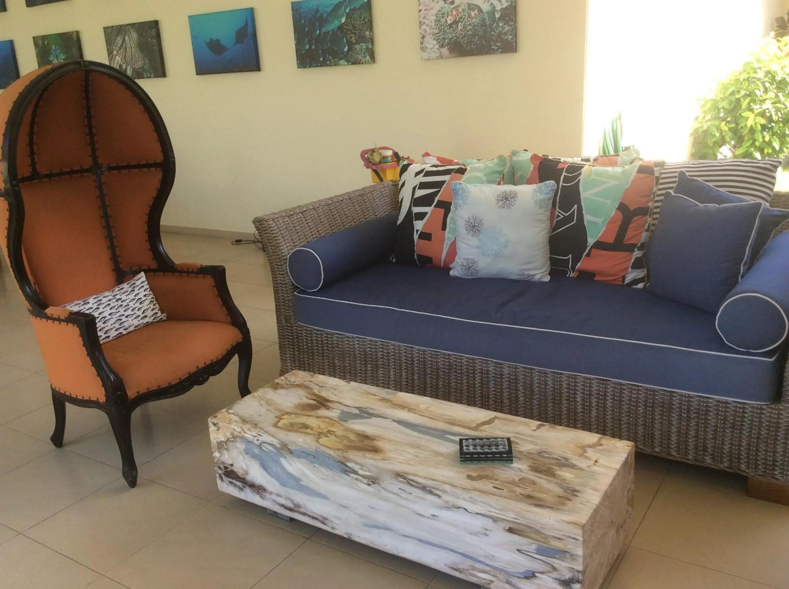 Communal lounge/ TV room in Villa Costa Plenty