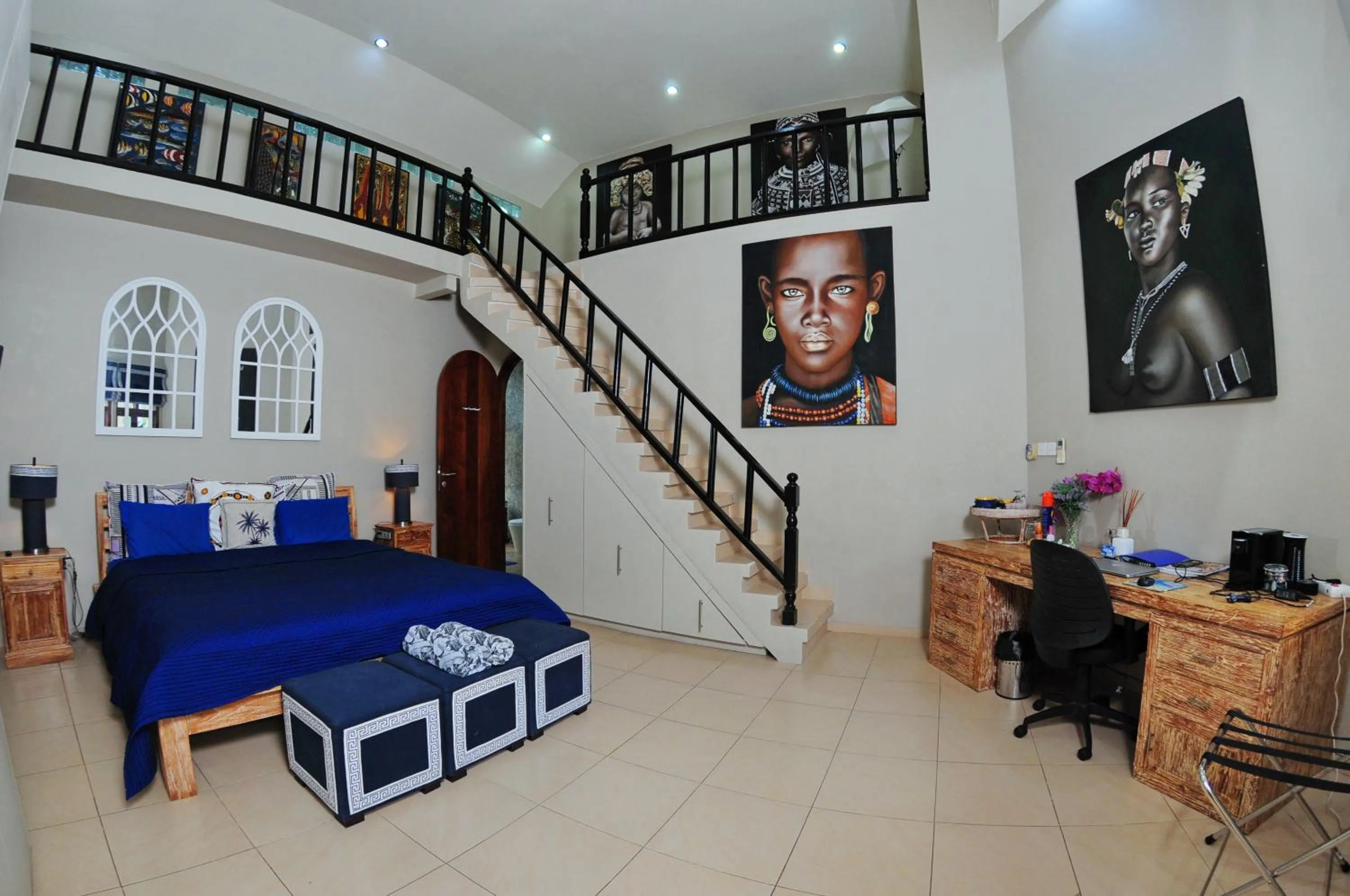 Bed in Villa Costa Plenty