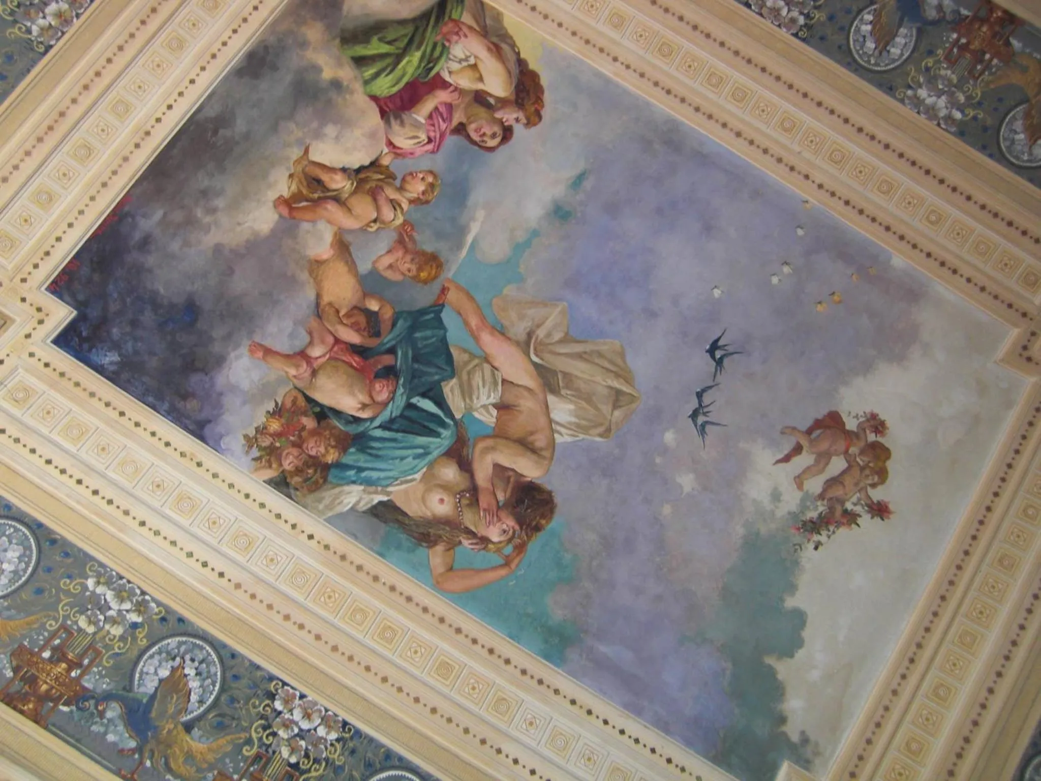 Decorative detail in Art Fashion House Luxury Rooms