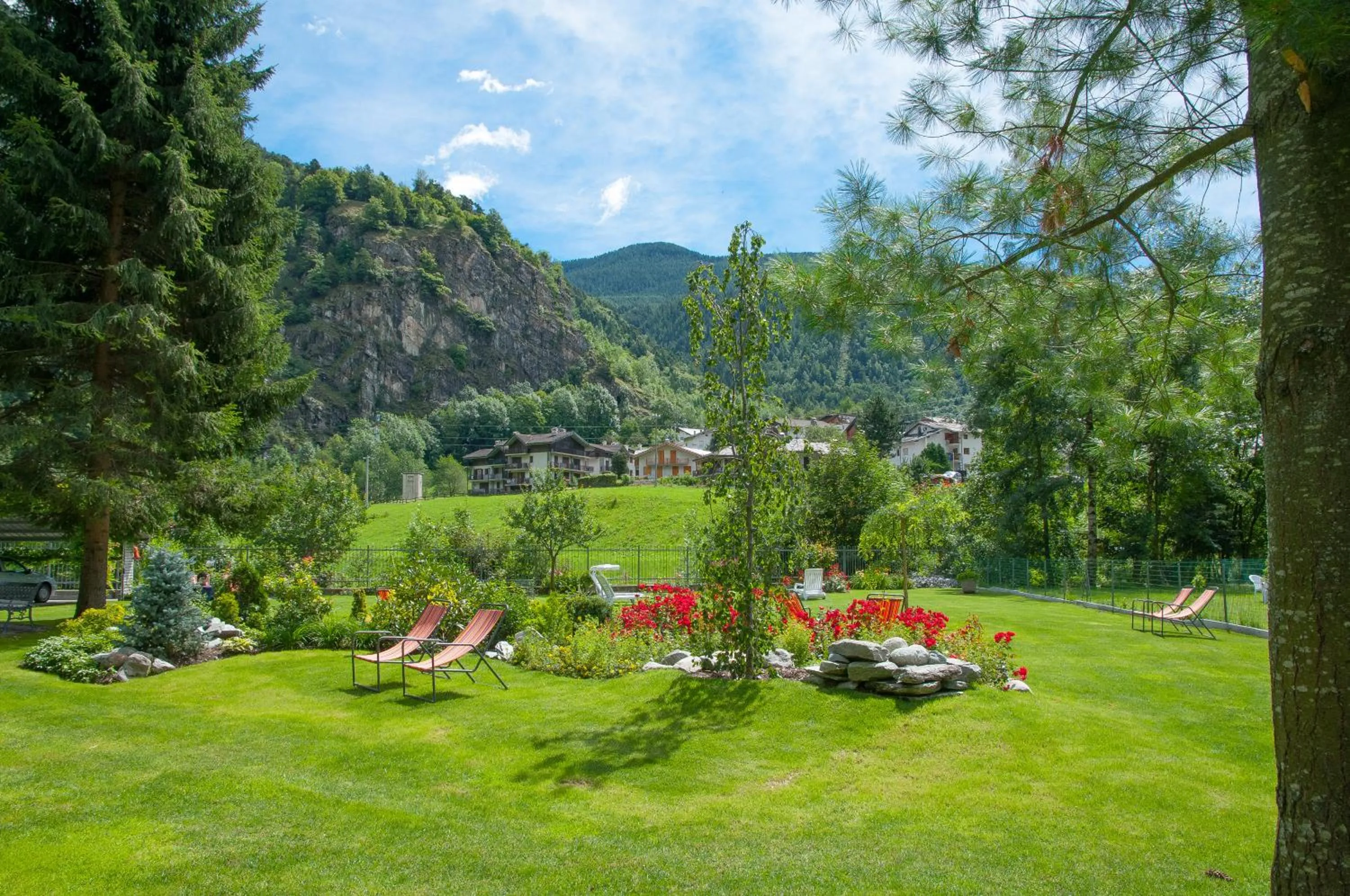 Garden in Hotel Filey