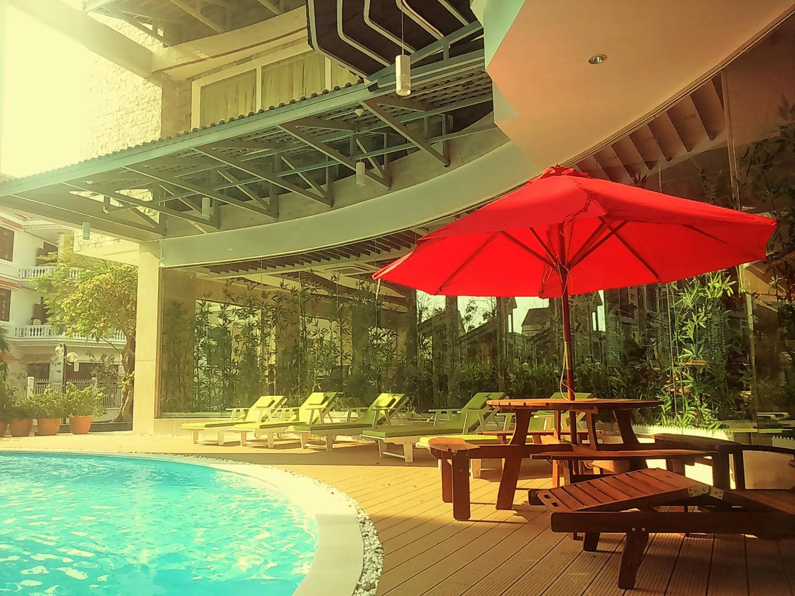 Swimming pool in Anh Dao Mekong 2 Hotel