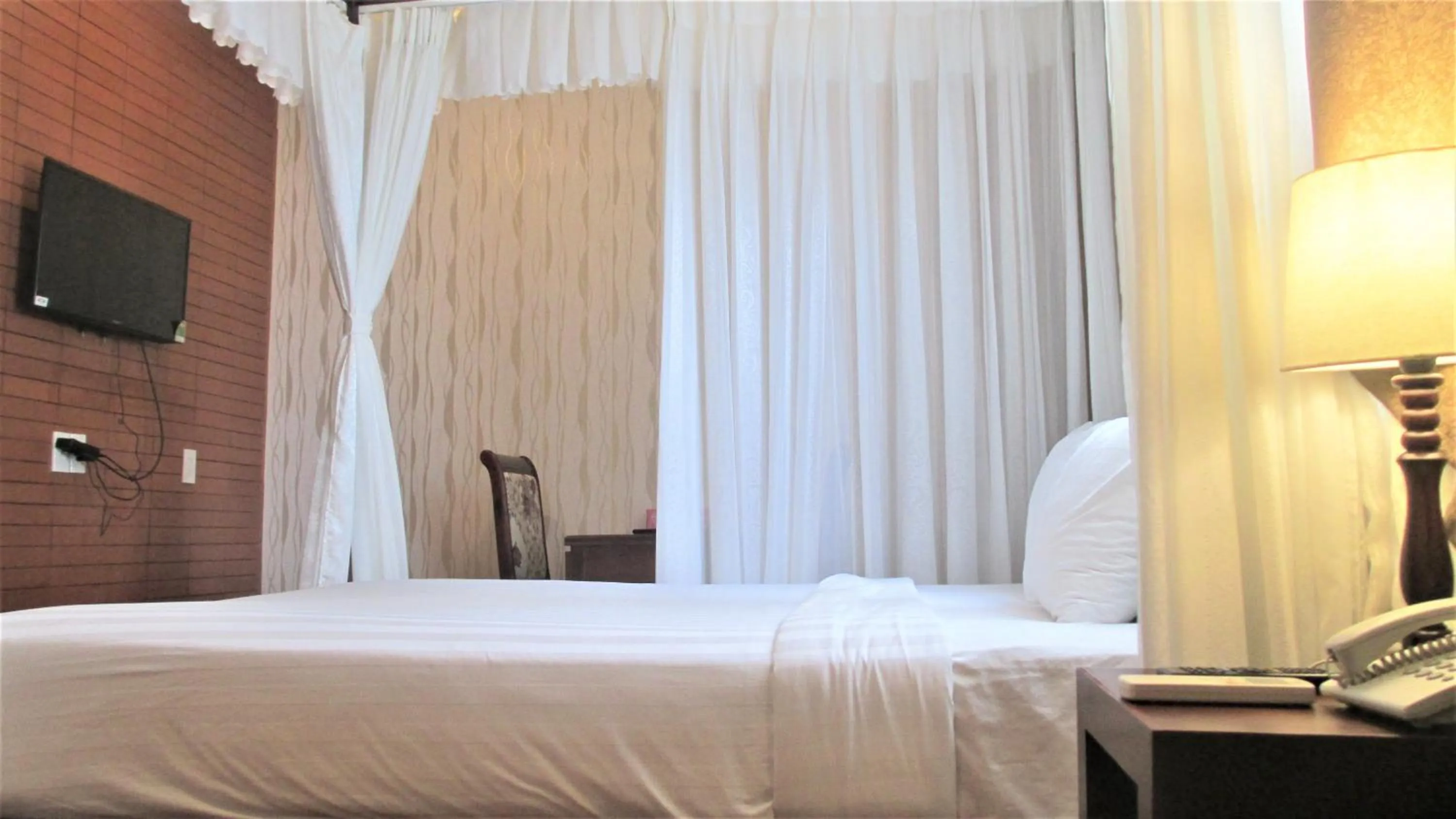 Bed in Anh Dao Mekong 2 Hotel