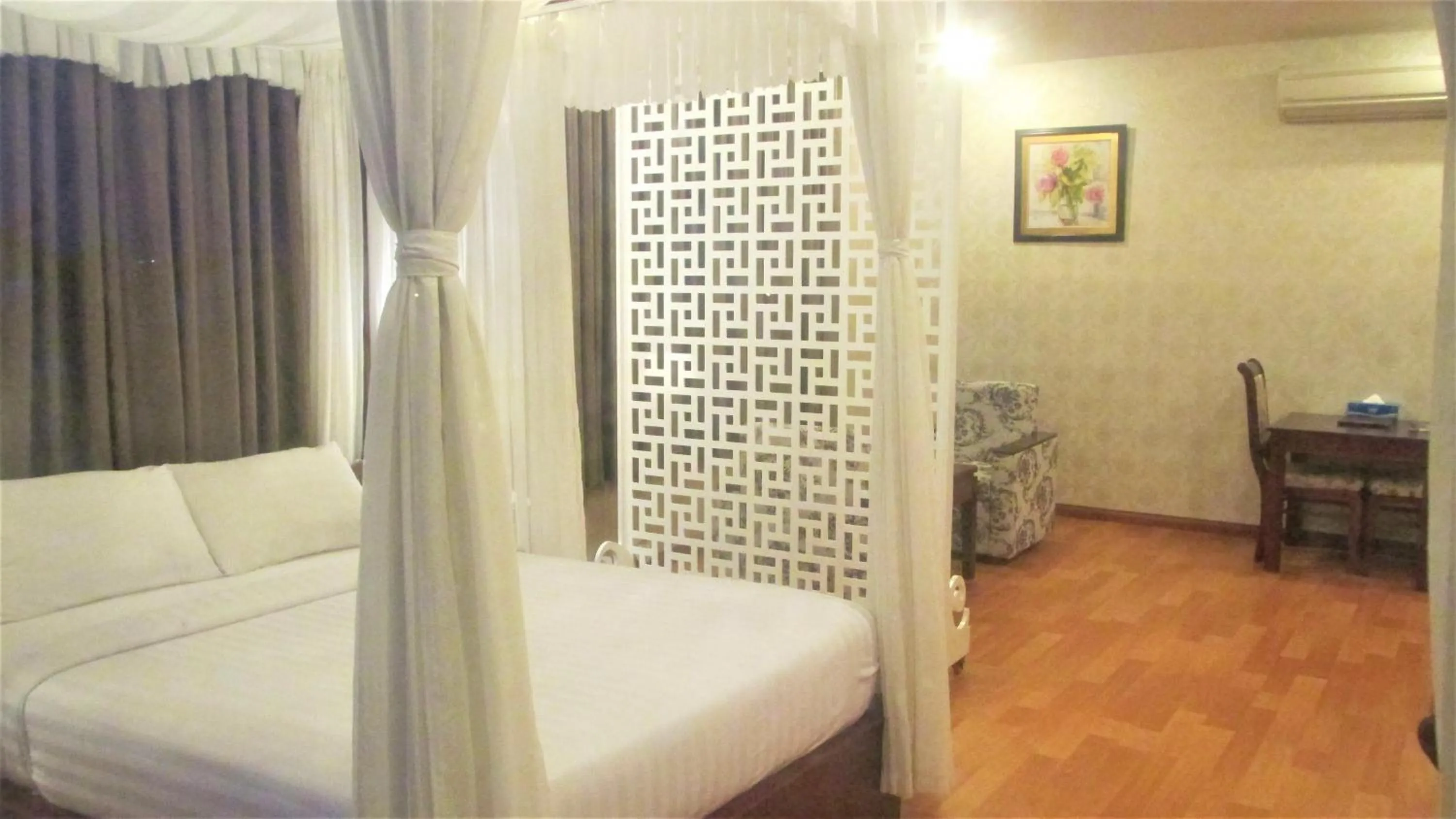 Bed in Anh Dao Mekong 2 Hotel