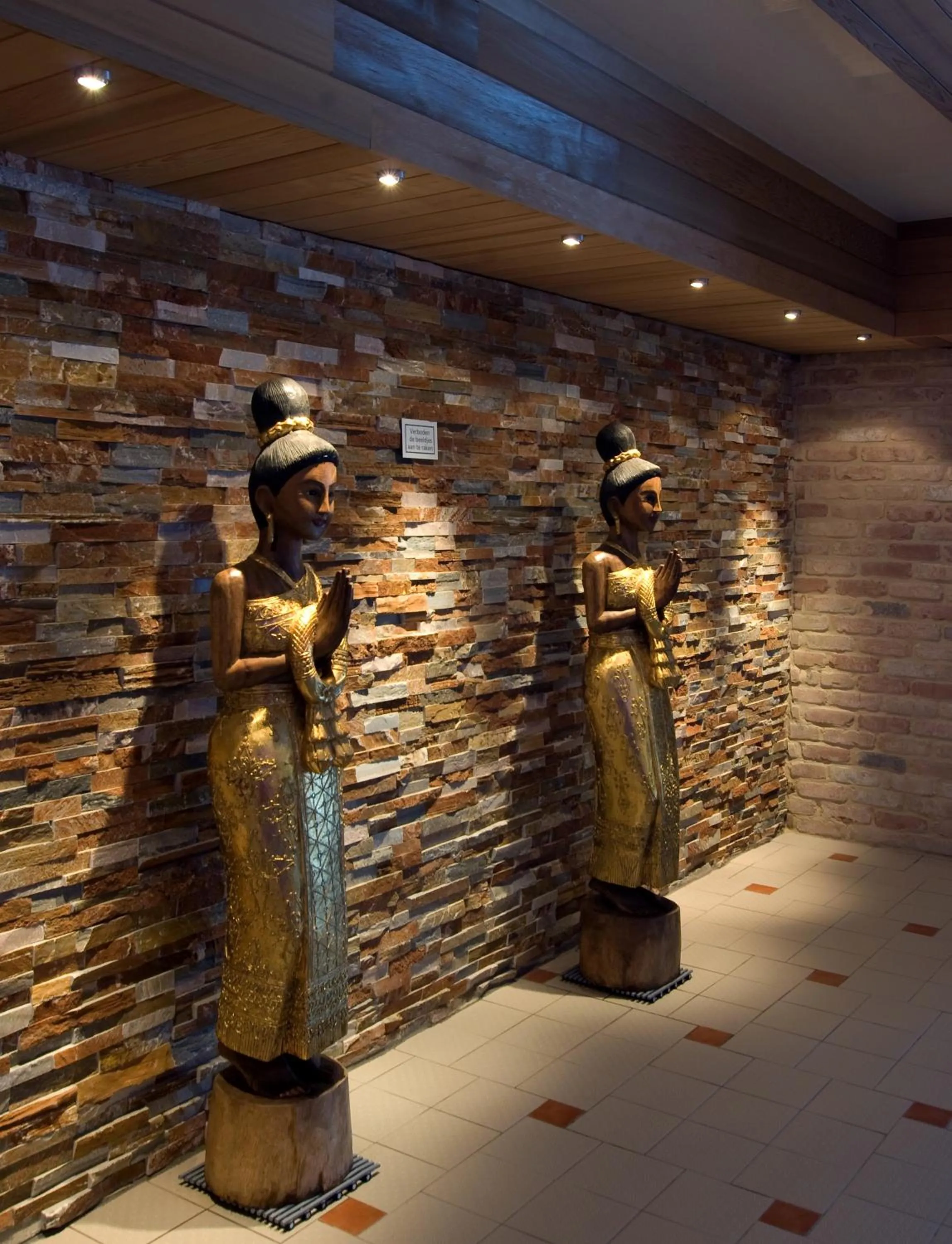 Decorative detail in Thermen Londerzeel Hotel