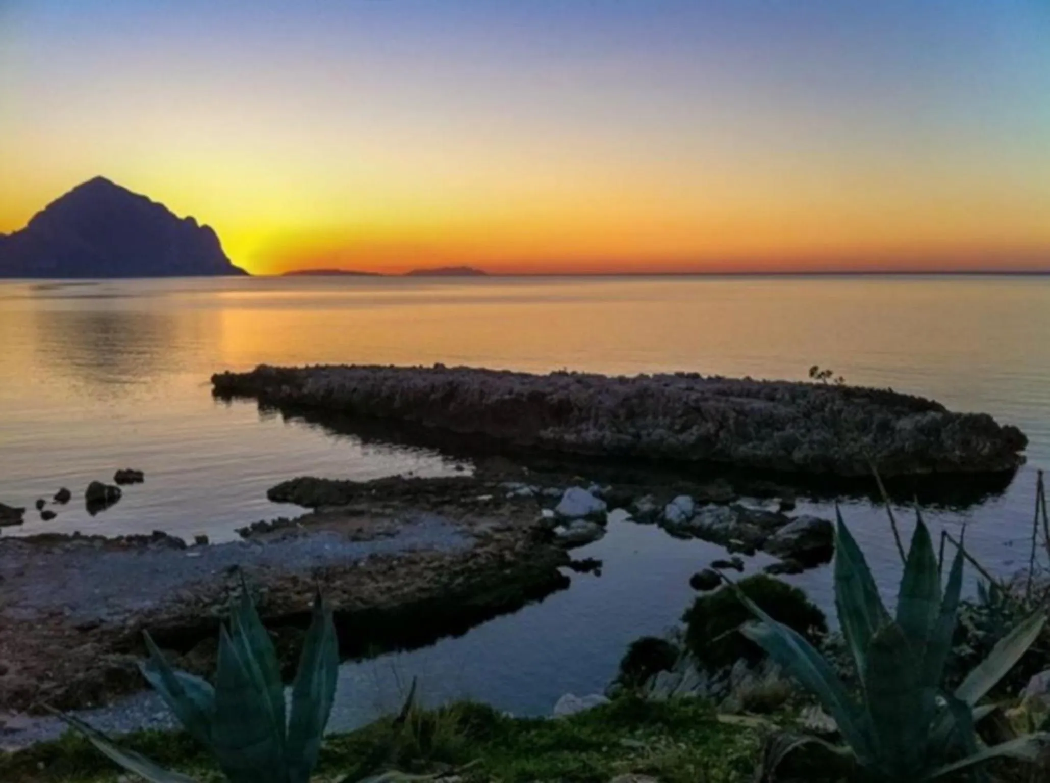 Sea view in Cala di Ponente