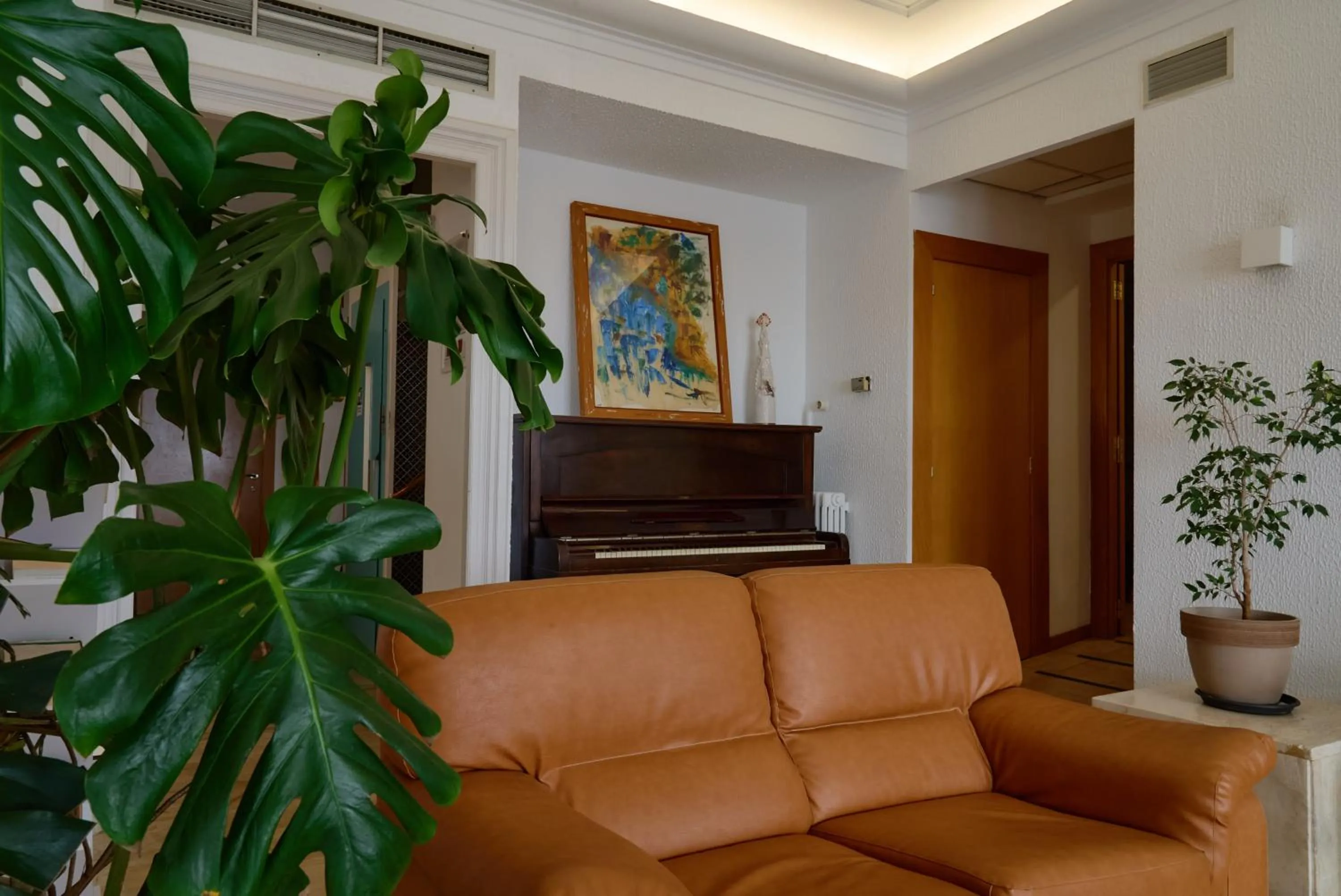 Living room in Hotel Miramar Badalona