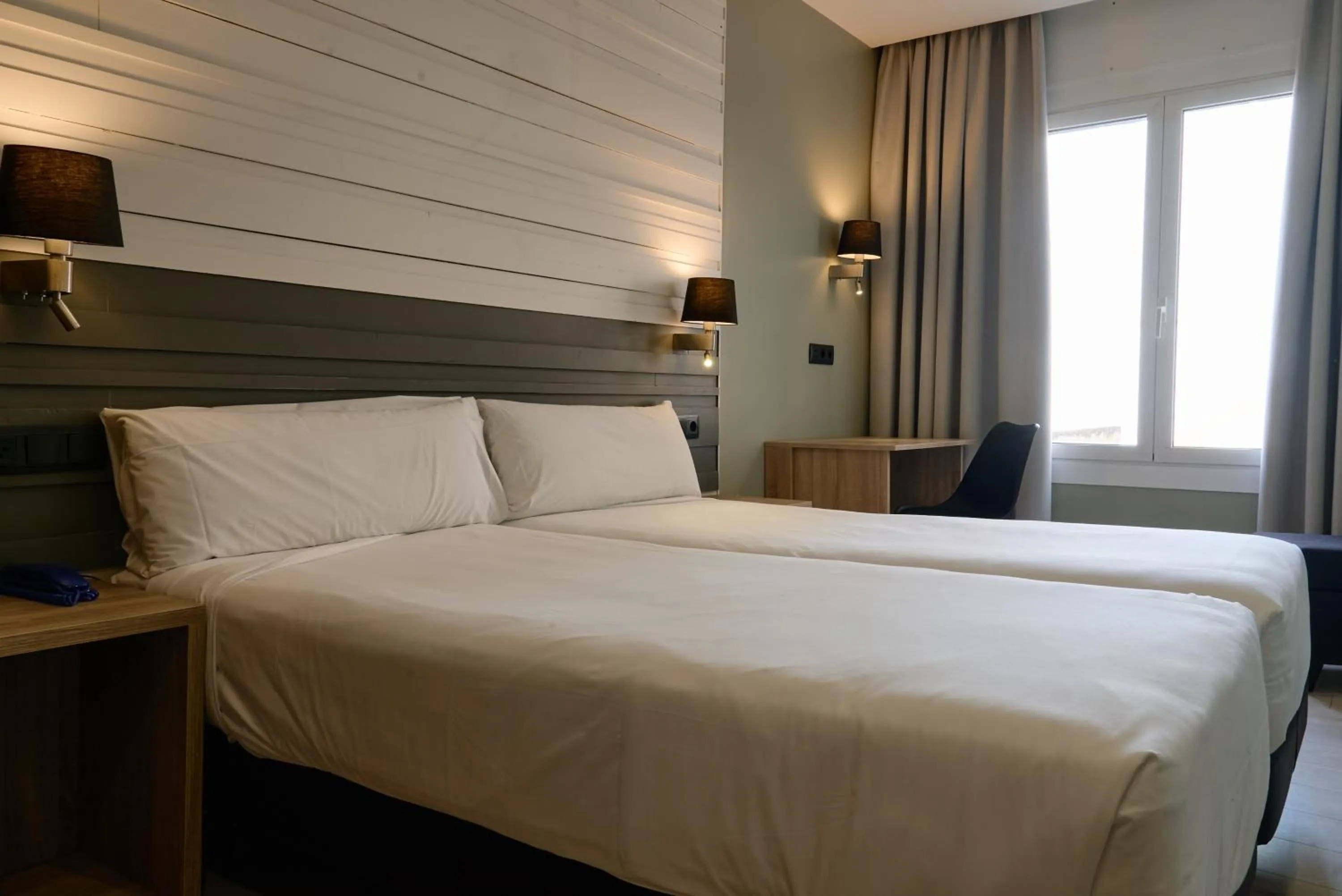 Bed in Hotel Miramar Badalona