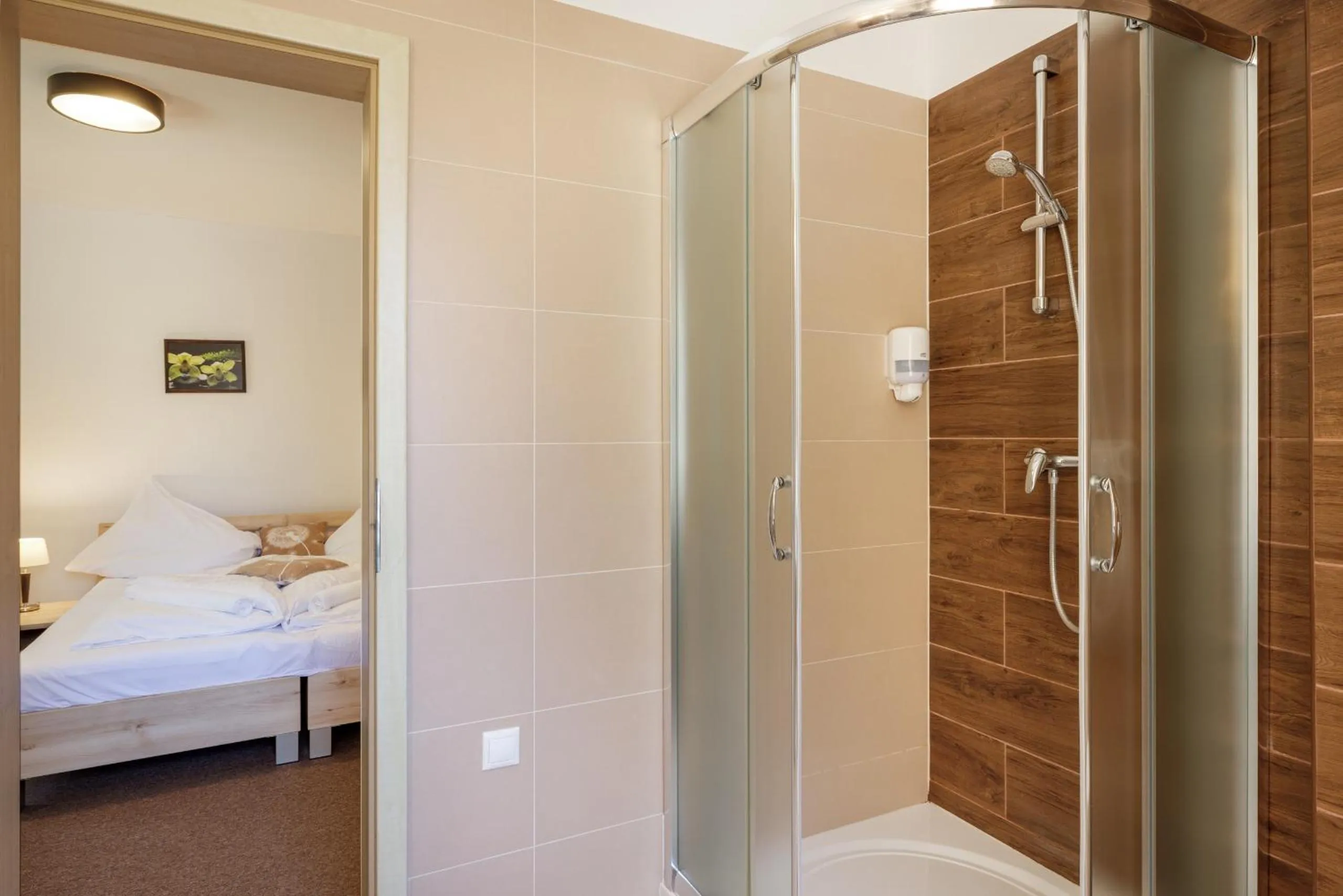 Bathroom, Bed in Lopušná dolina Resort