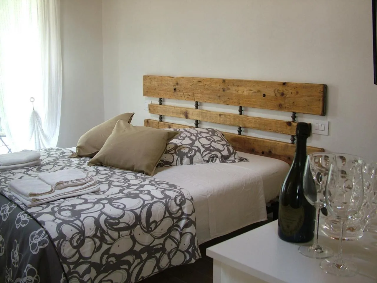 Bed in B&B Il Noce alla Finestra