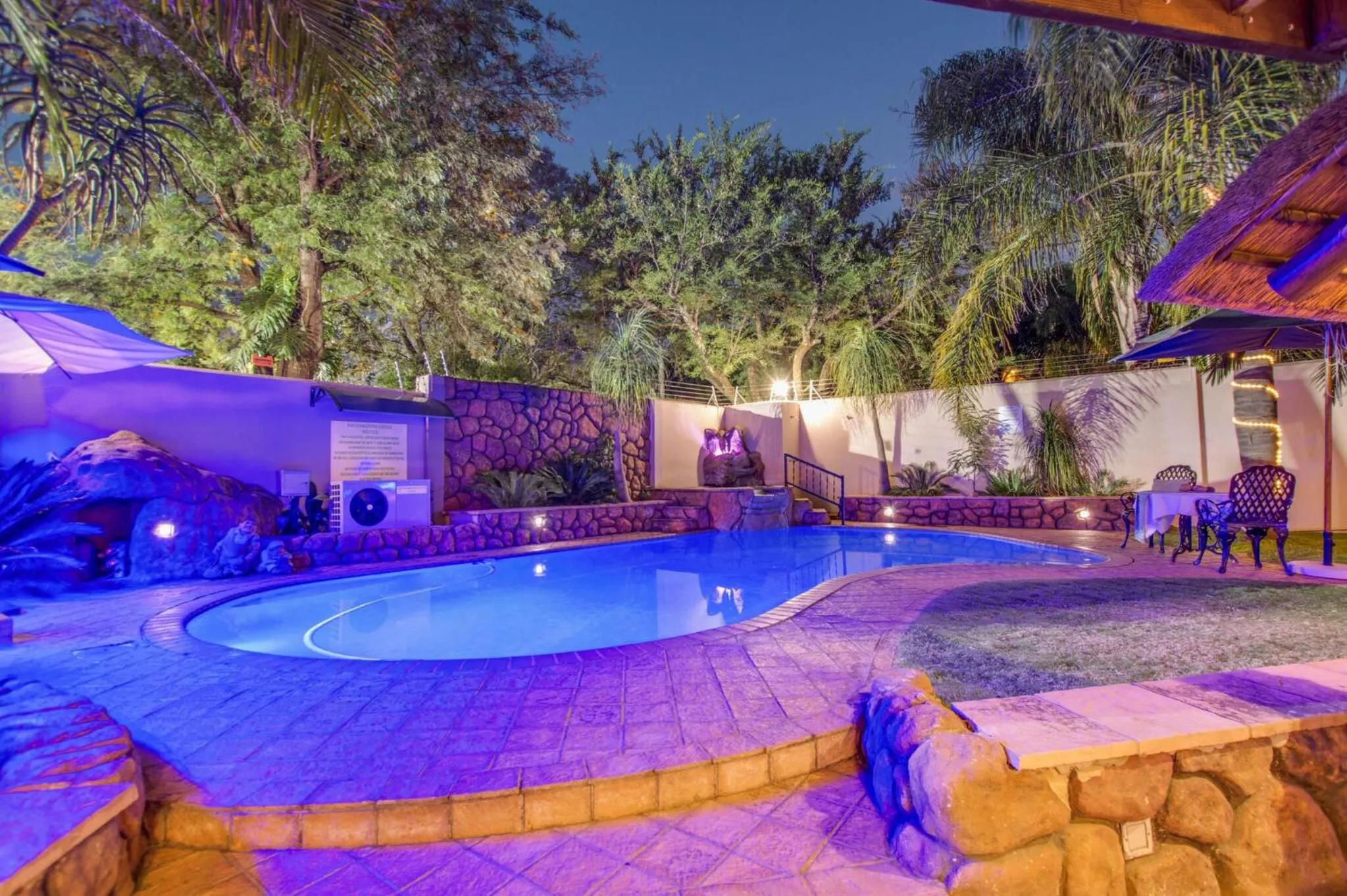 Swimming pool in Kassaboera Lodge