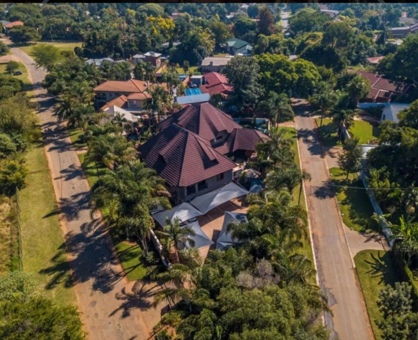 Bird's eye view in Kassaboera Lodge