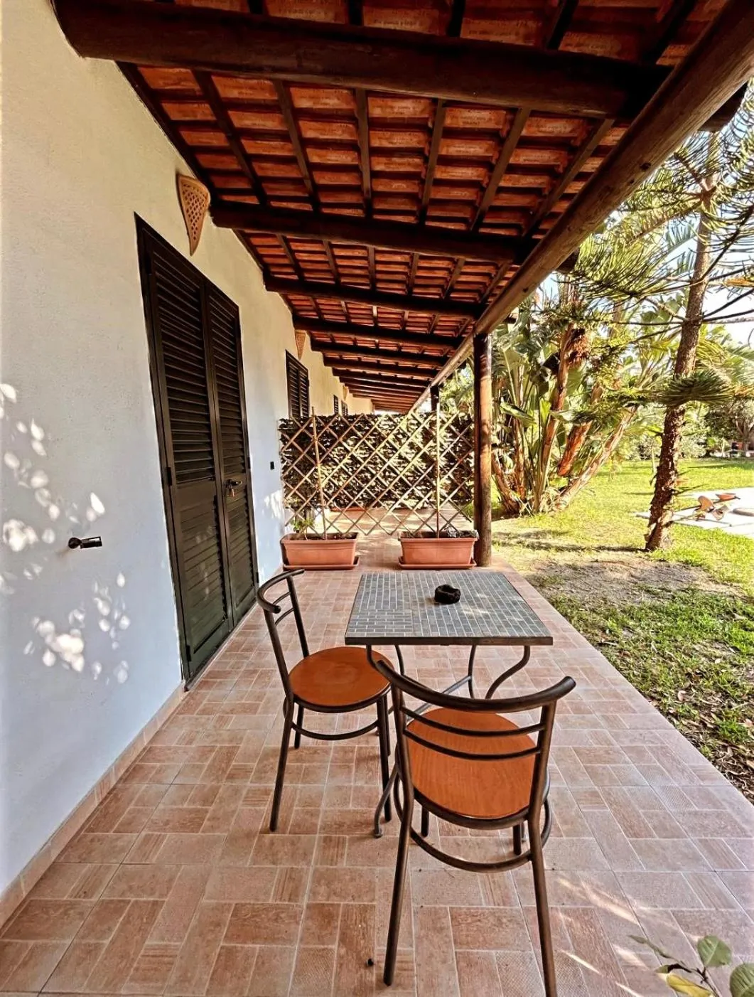 Patio in Case Vacanze Le Buganville