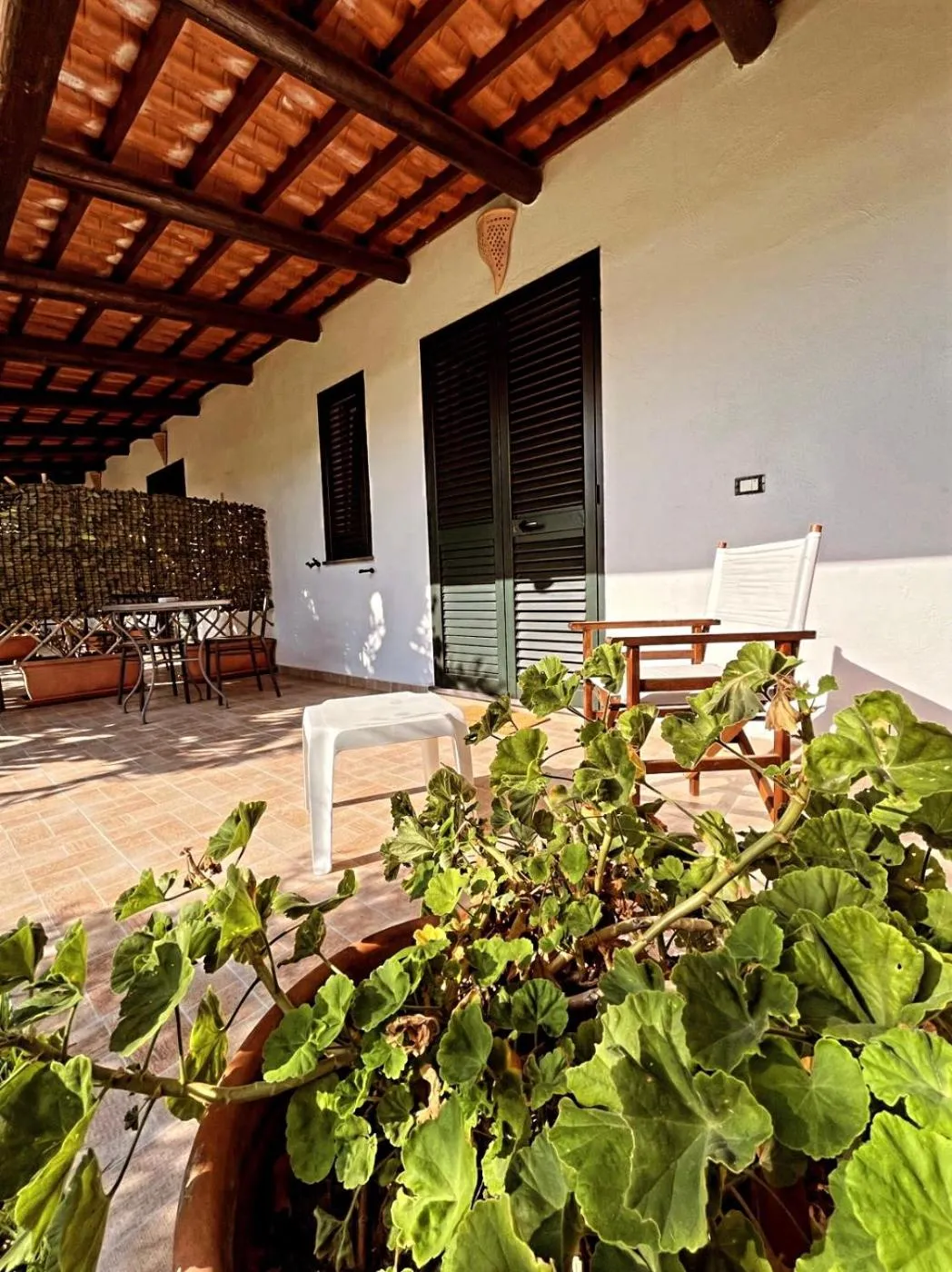 Patio in Case Vacanze Le Buganville