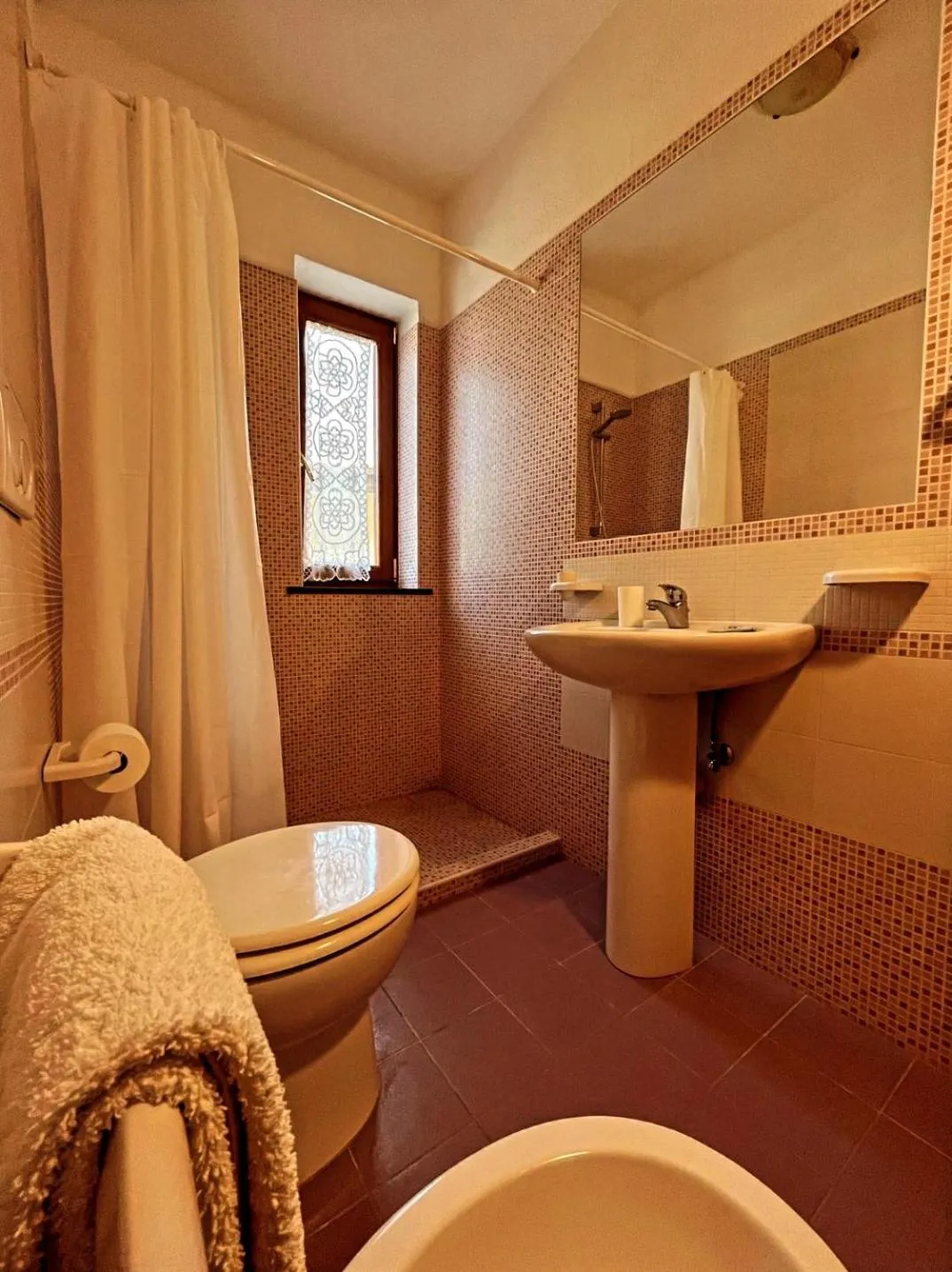 Toilet in Case Vacanze Le Buganville