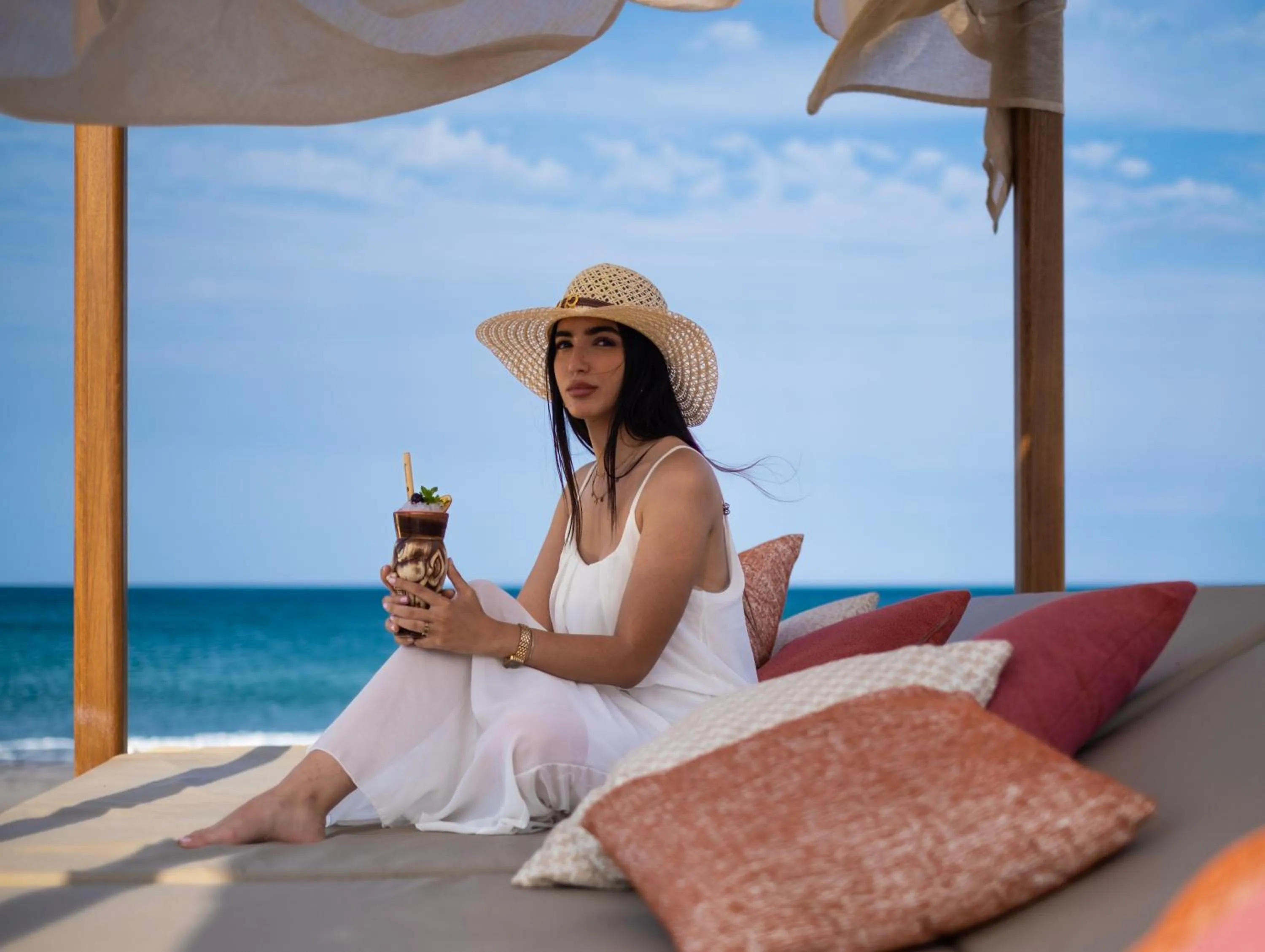 Beach in Banyan Tree Tamouda Bay