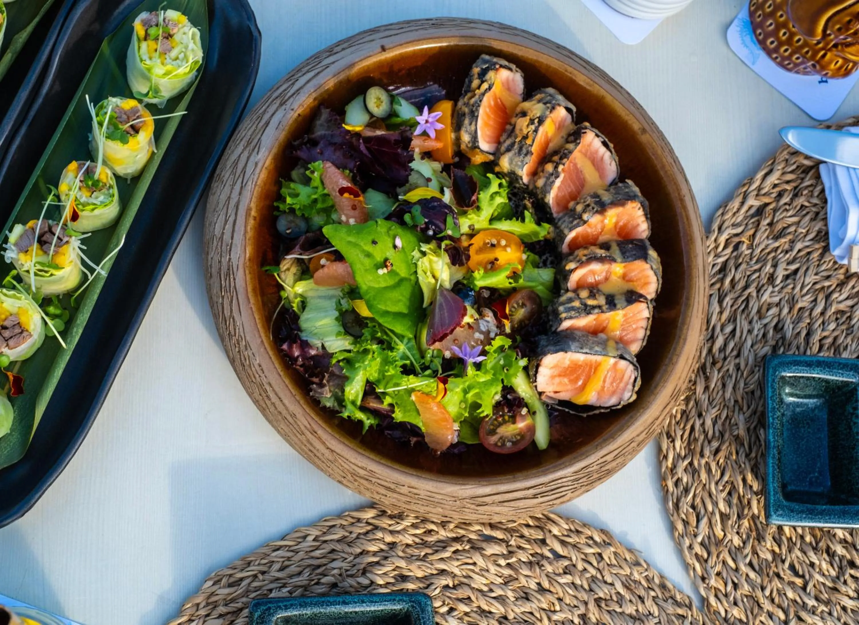 Food and drinks in Banyan Tree Tamouda Bay