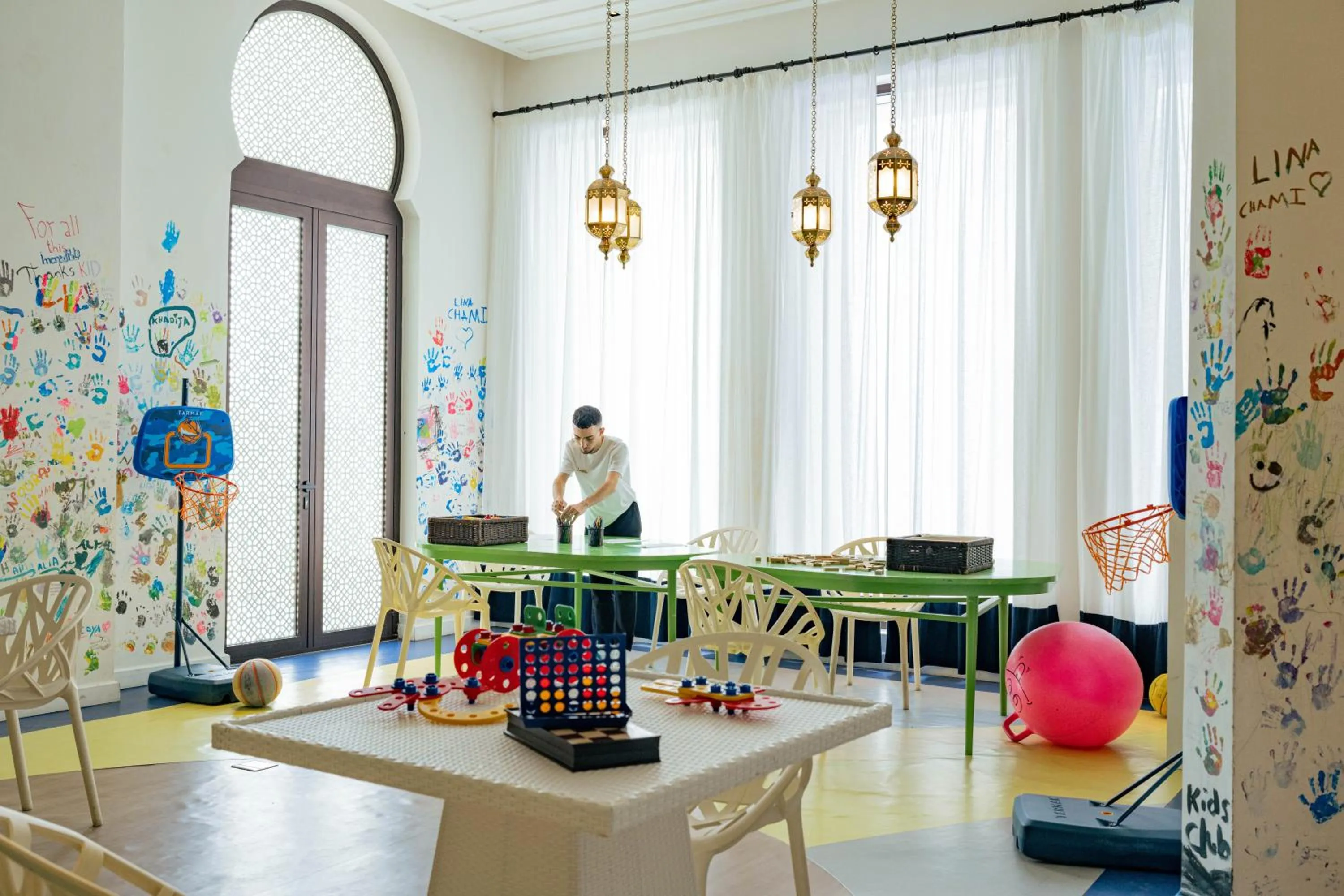 Kids's club in Banyan Tree Tamouda Bay