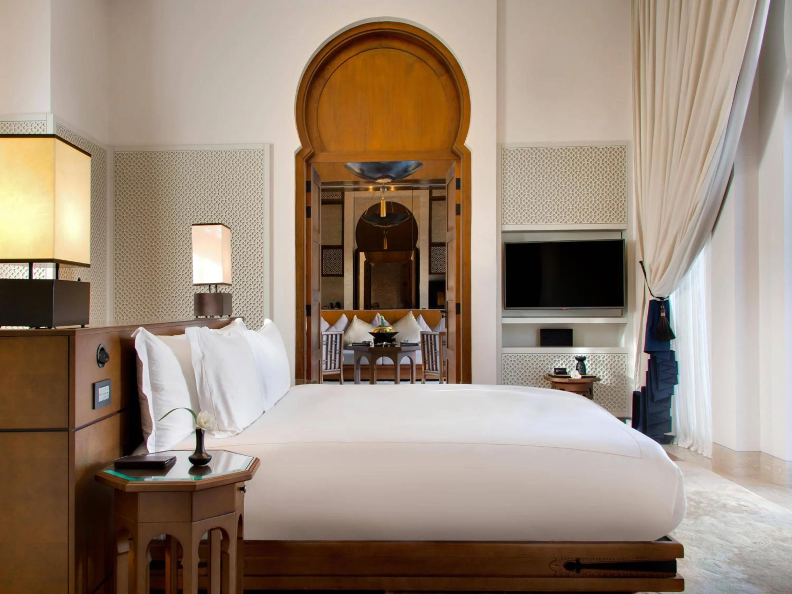 Bedroom in Banyan Tree Tamouda Bay