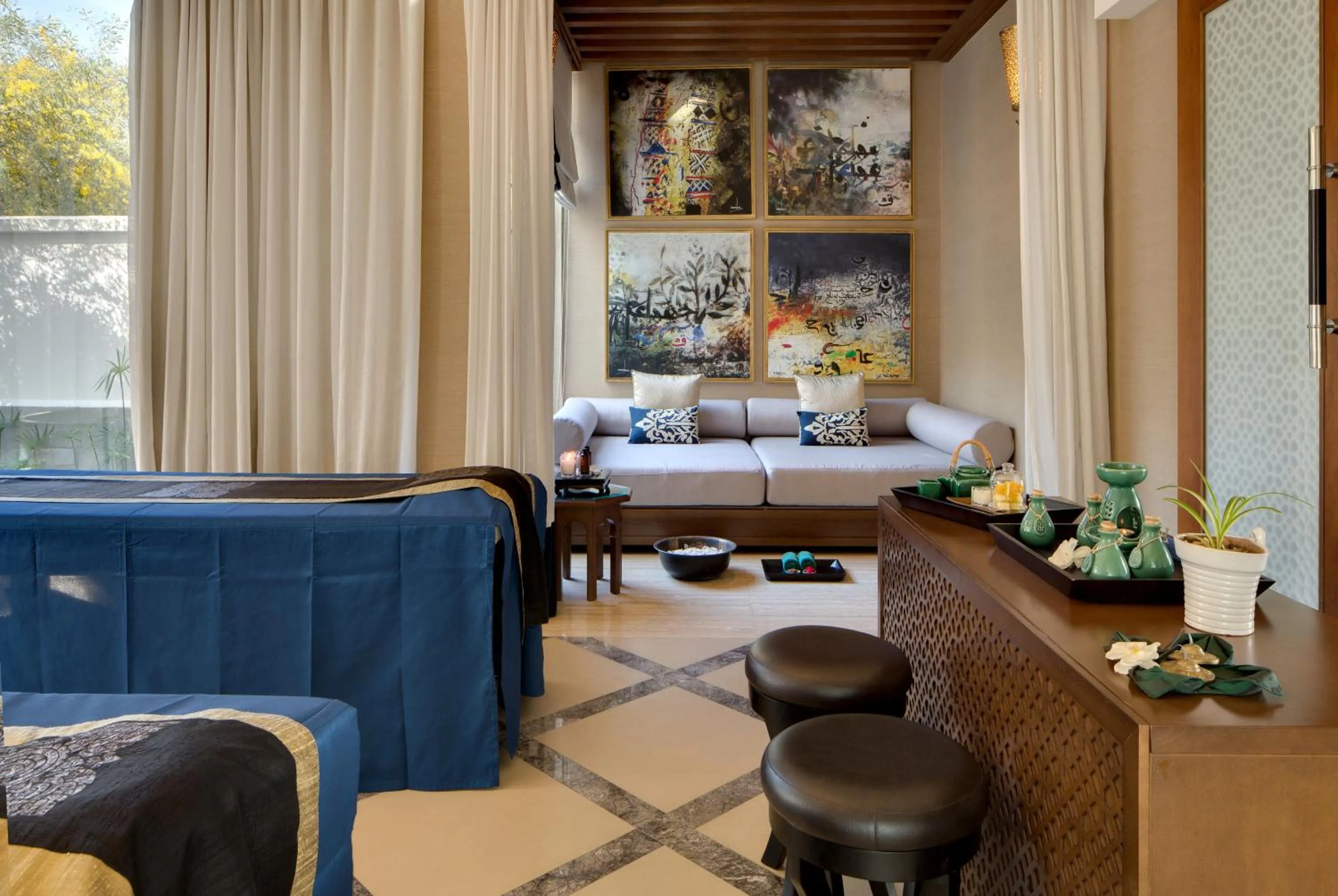 Spa and wellness centre/facilities in Banyan Tree Tamouda Bay