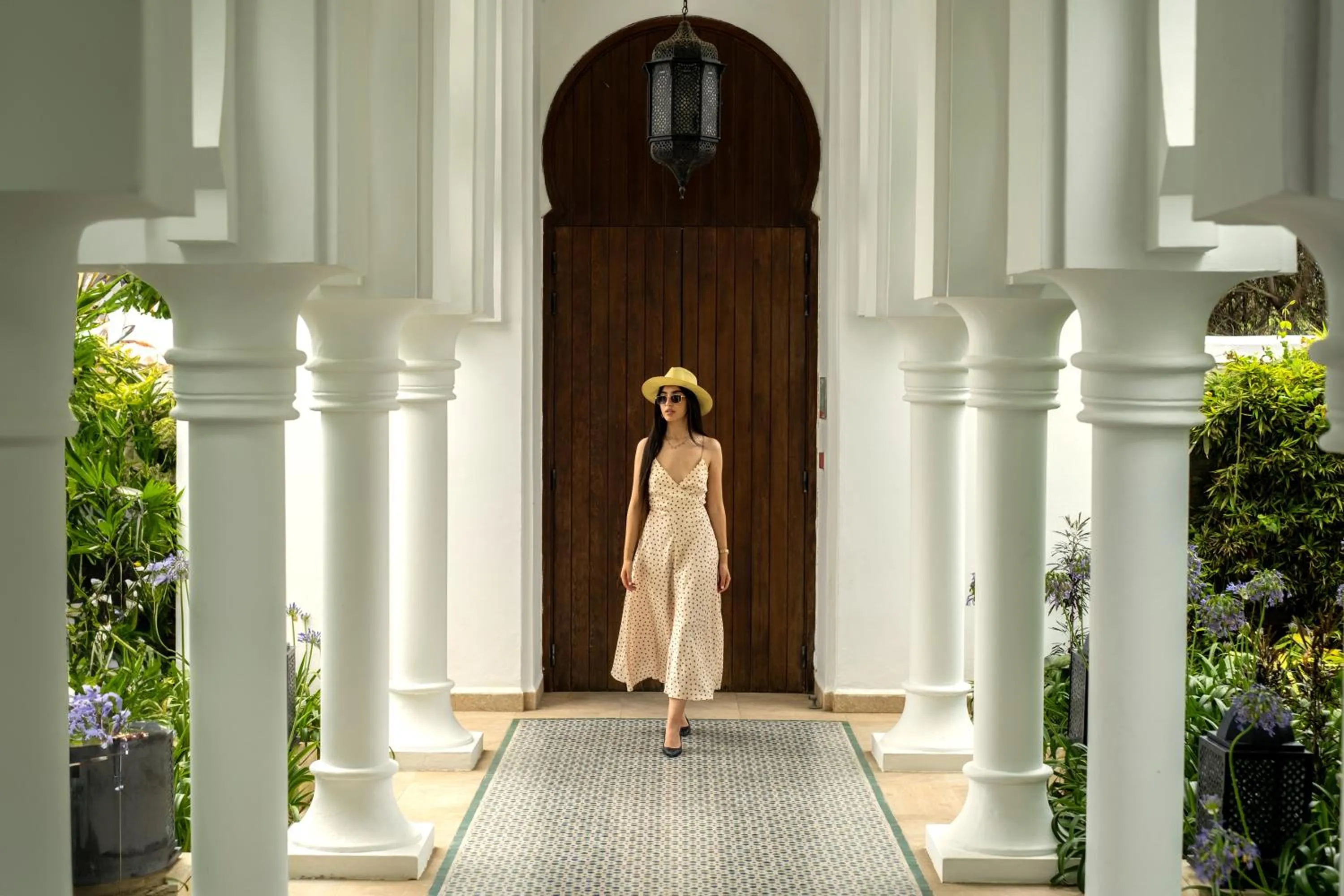 Facade/entrance in Banyan Tree Tamouda Bay