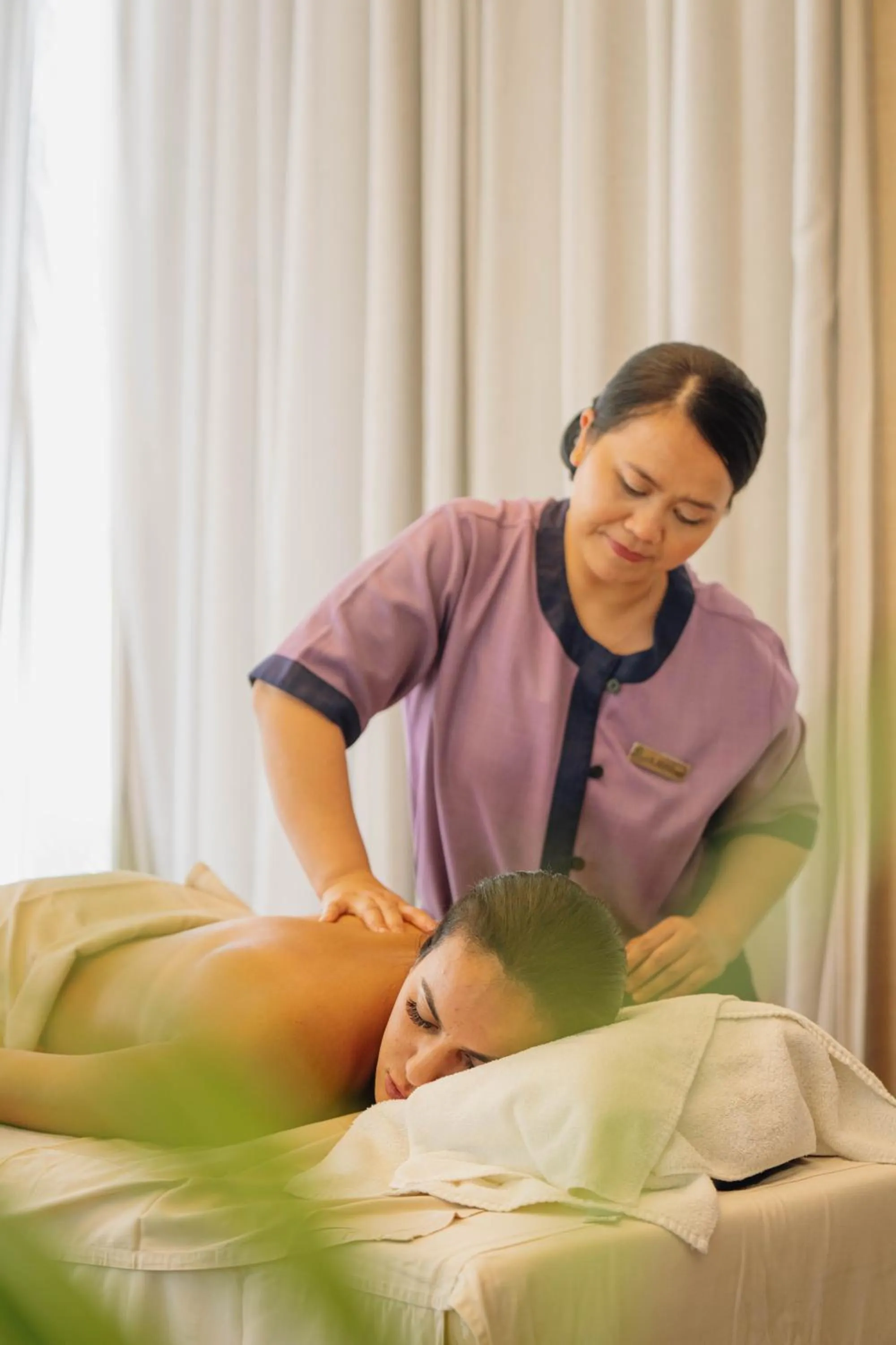 Massage in Banyan Tree Tamouda Bay