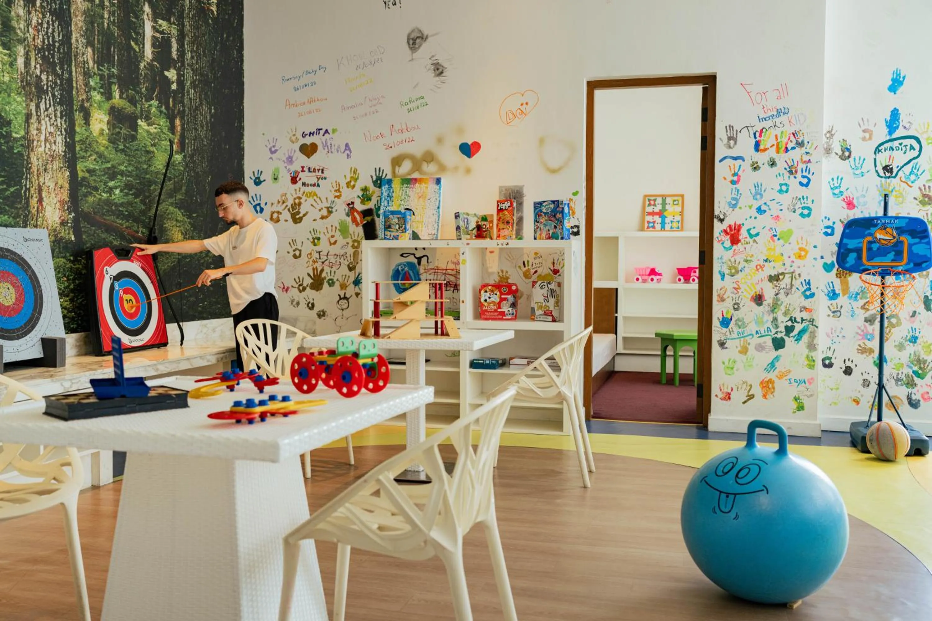 Kids's club in Banyan Tree Tamouda Bay